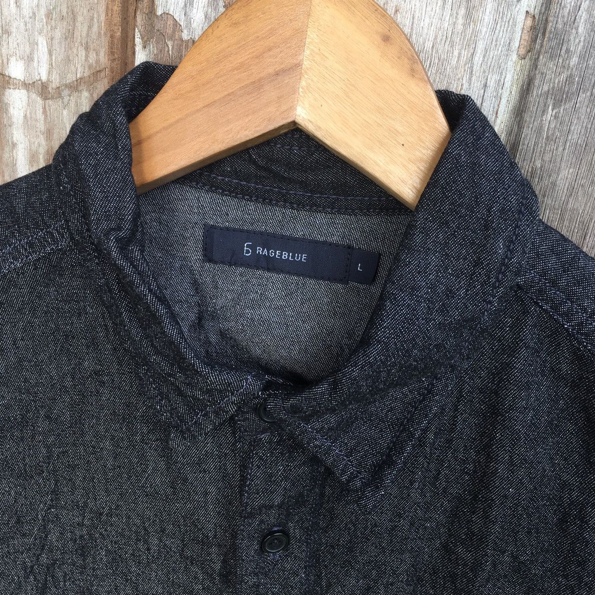 Japanese Brand Vintage Rageblue japanese brand button up Size US L / EU 52-54 / 3 - 4 Thumbnail