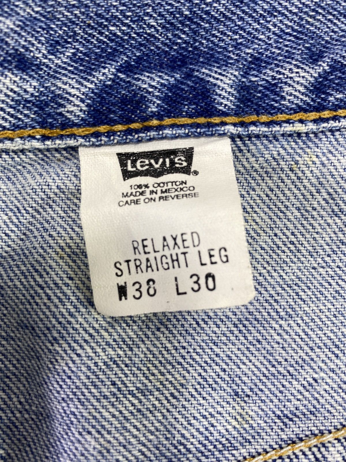 Levi's Vintage Levi's 901 Jeans Blue Wash 38x30 - J762 Size US 38 / EU 54 - 5 Thumbnail