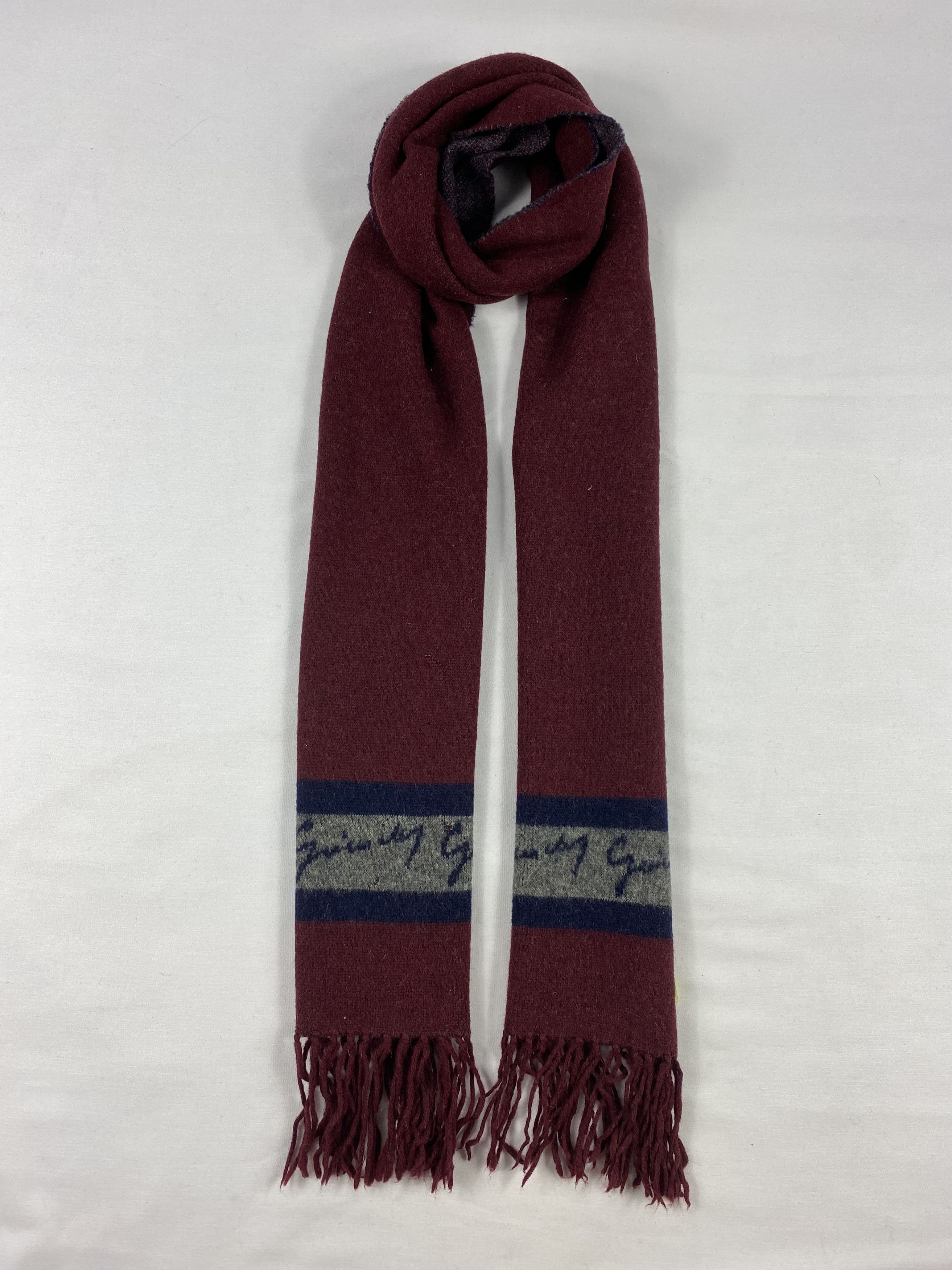 Vintage Givenchy Scarf / Muffler / Neckwear Wool Size ONE SIZE - 1 Thumbnail