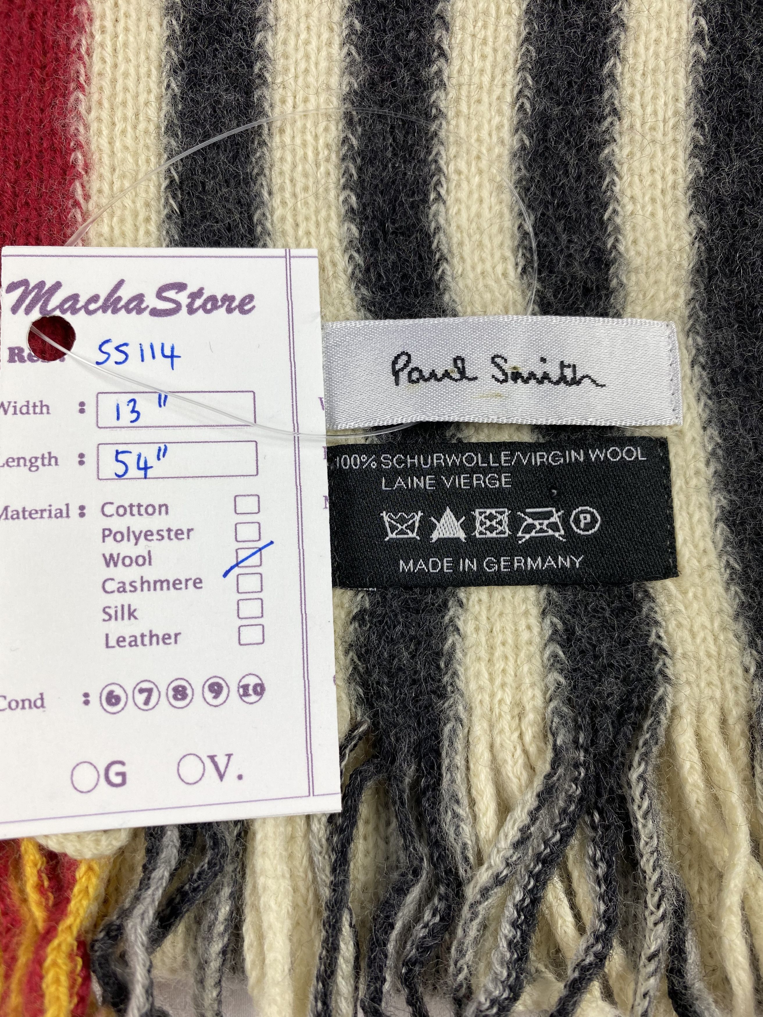 Paul Smith Paul Smith Scarf / Muffler / Neckwear Size ONE SIZE - 5 Thumbnail