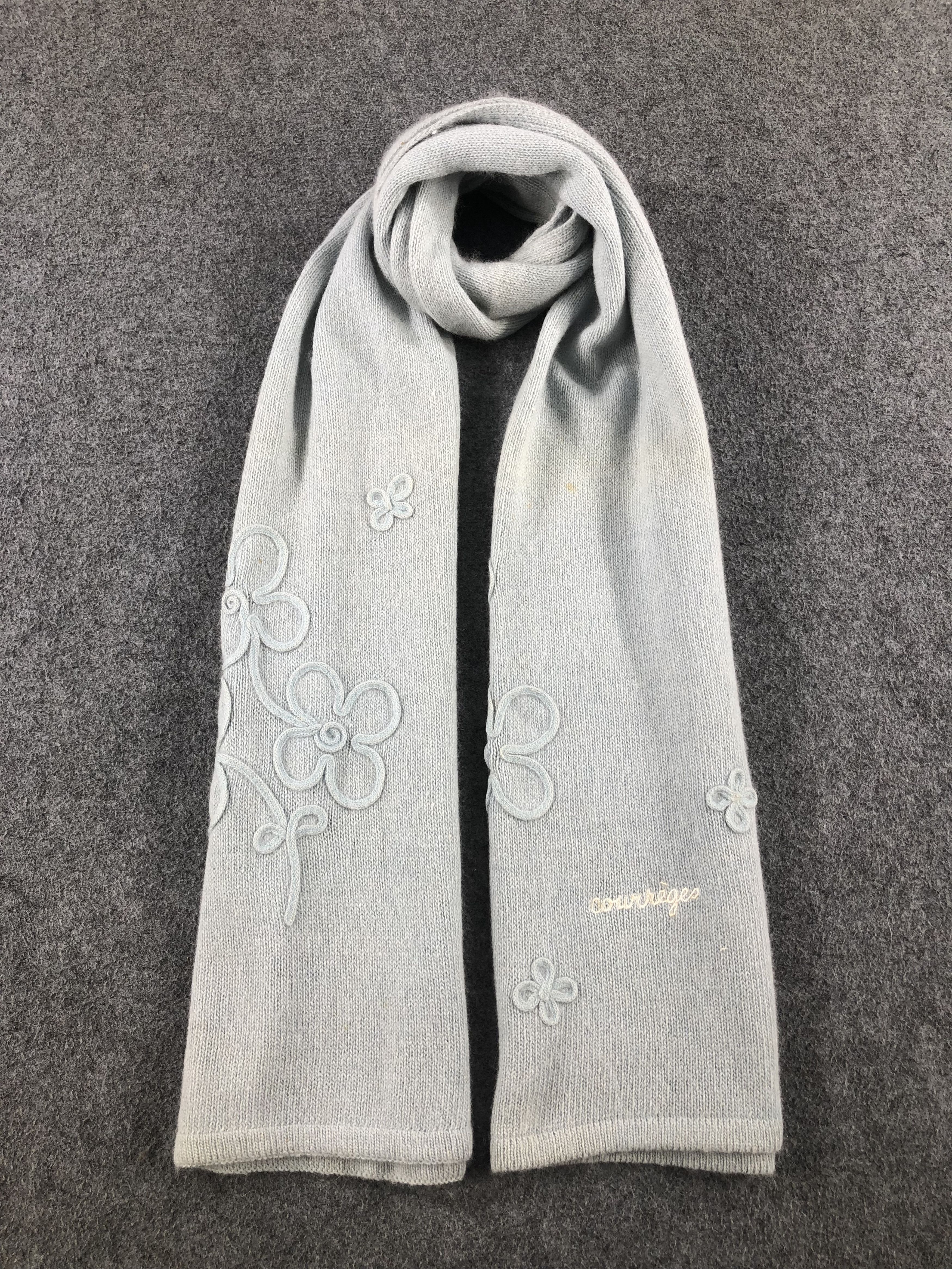 Courreges Courreges Scarf / Muffler / Neckwear Size ONE SIZE - 1 Thumbnail
