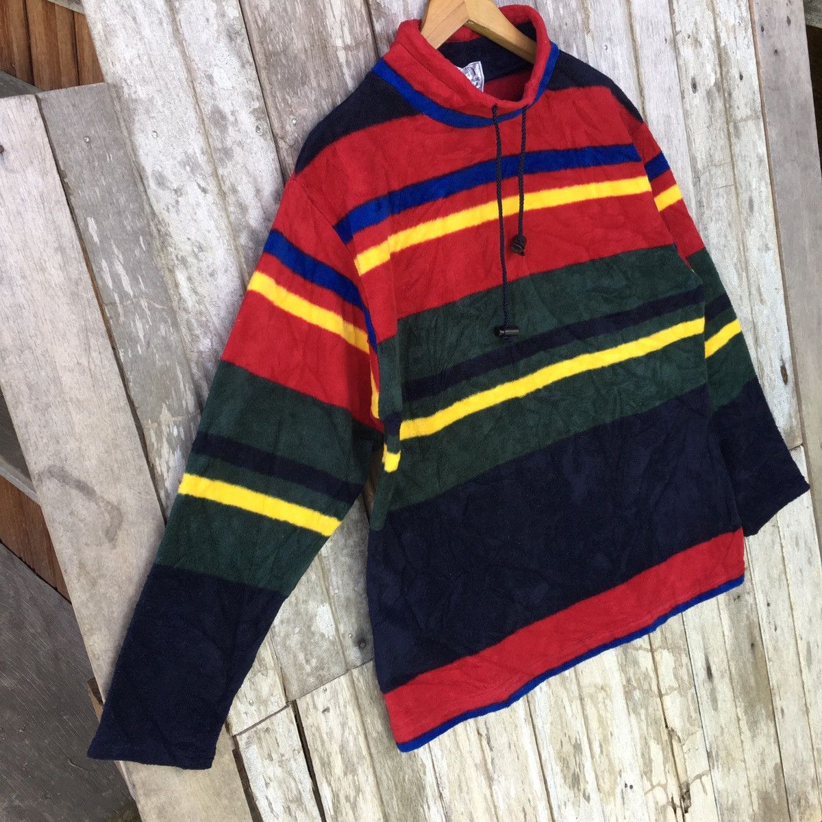 Japanese Brand Vintage Jean Feldinand Japanese Brand Fleece Sweater Size US M / EU 48-50 / 2 - 2 Thumbnail