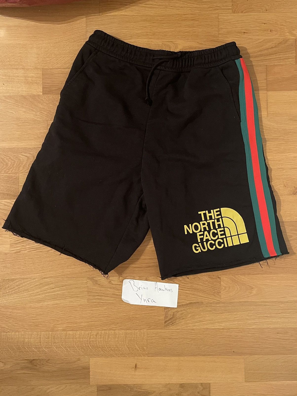 Gucci × The North Face Web Print Cotton Shorts Size US 36 / EU 52 - 1 Thumbnail