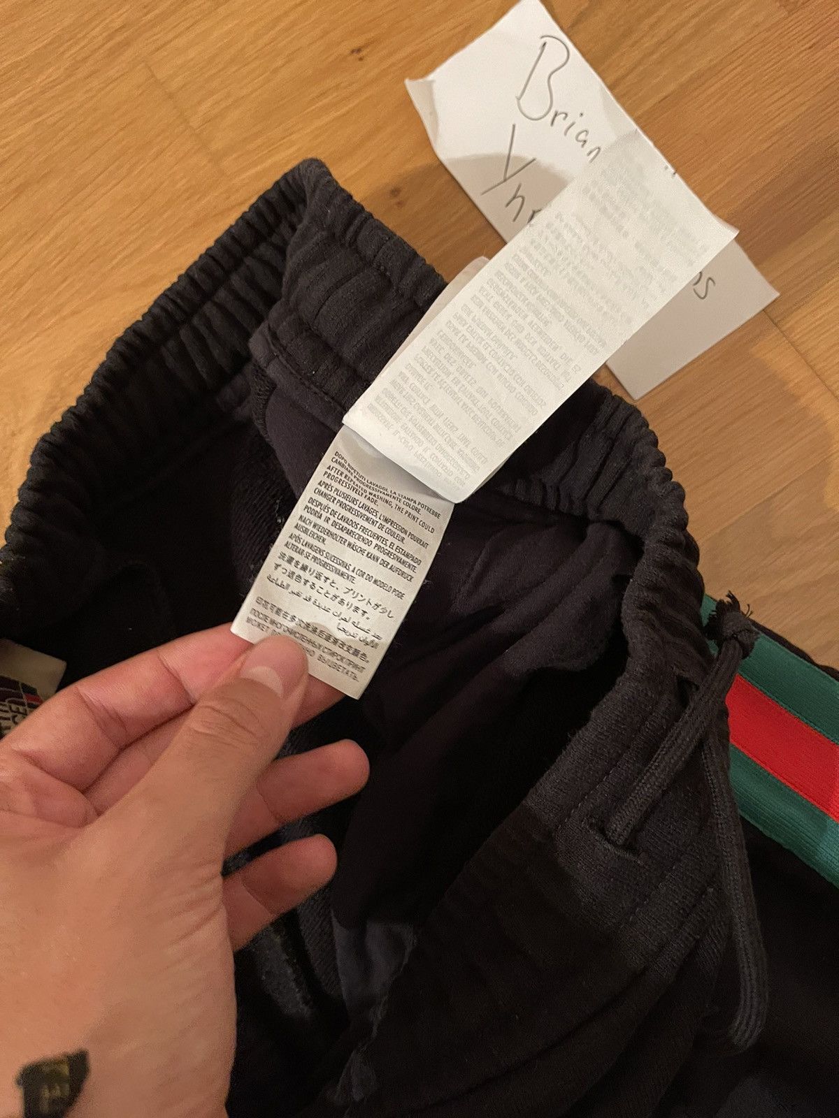 Gucci × The North Face Web Print Cotton Shorts Size US 36 / EU 52 - 8 Thumbnail