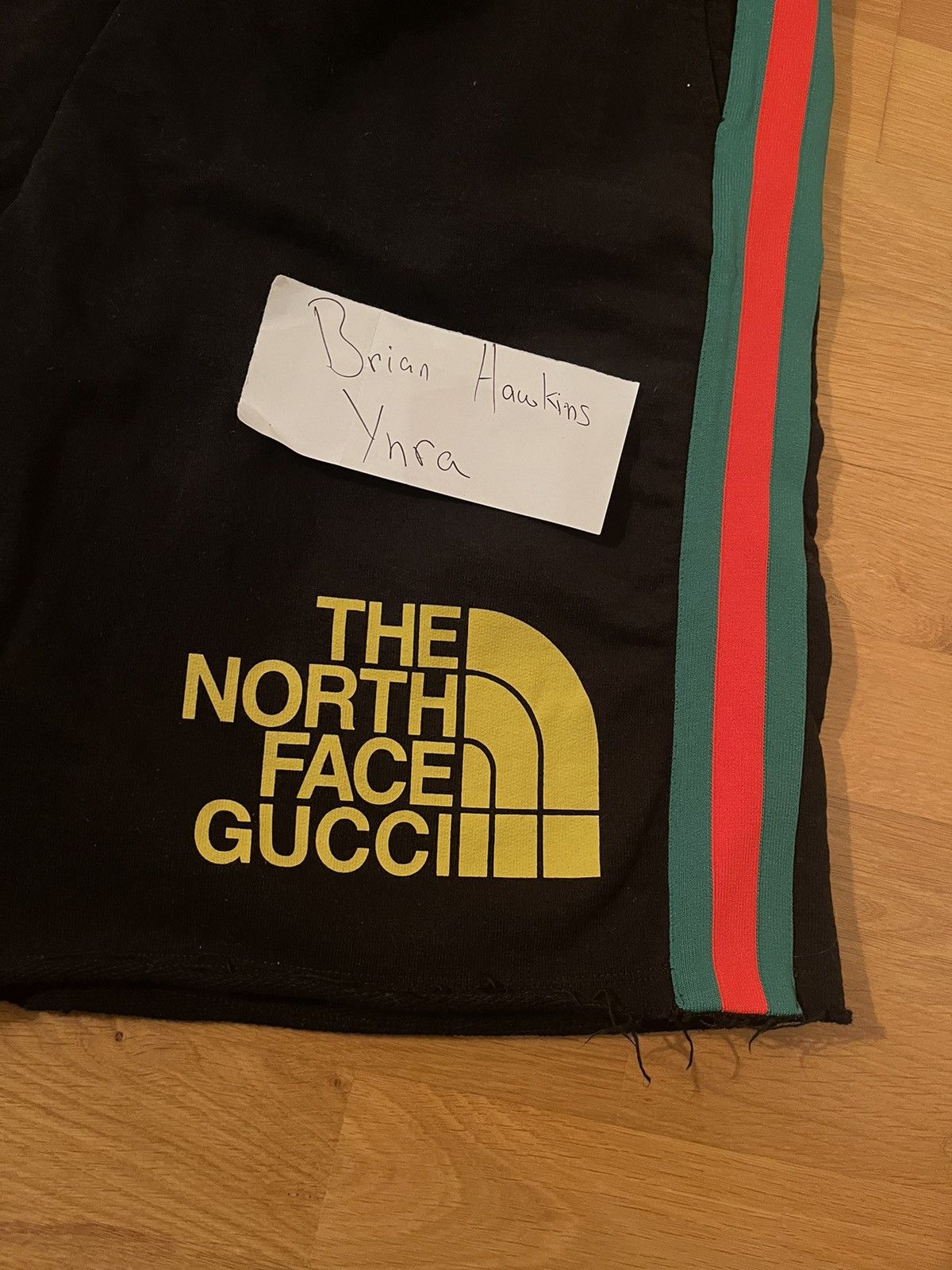 Gucci × The North Face Web Print Cotton Shorts Size US 36 / EU 52 - 2 Thumbnail