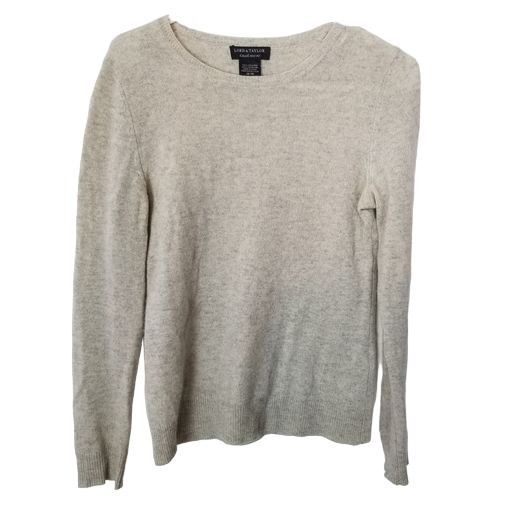 Lord Taylor XS Long Sleeves Crew Neck Cashmere Sweater Tops