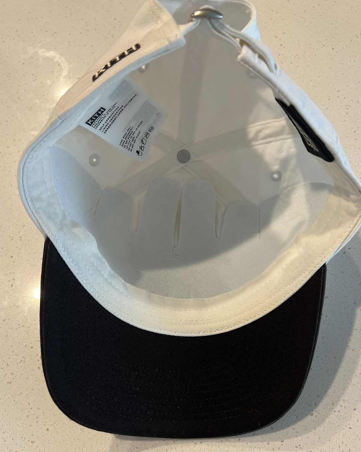 Kith Kith x Cocoa Puffs Logo Dad Hat Adjustable White Brown Size ONE SIZE - 5 Thumbnail