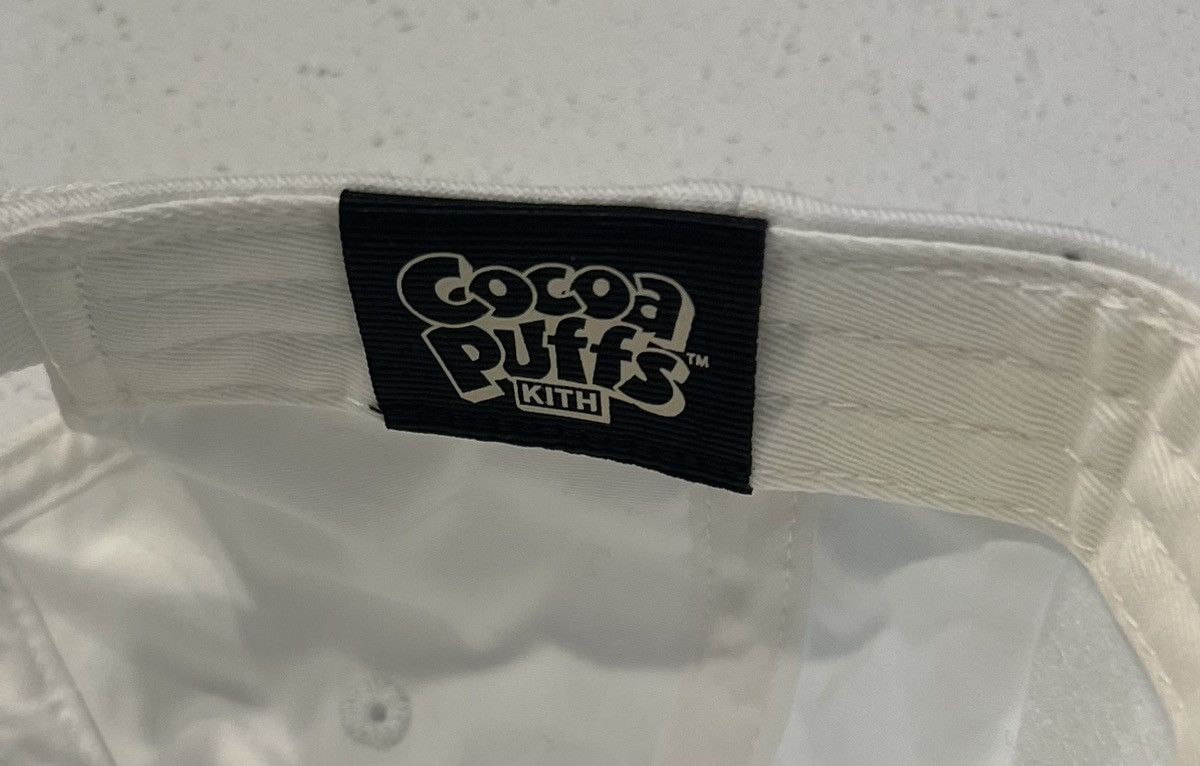 Kith Kith x Cocoa Puffs Logo Dad Hat Adjustable White Brown Size ONE SIZE - 7 Thumbnail