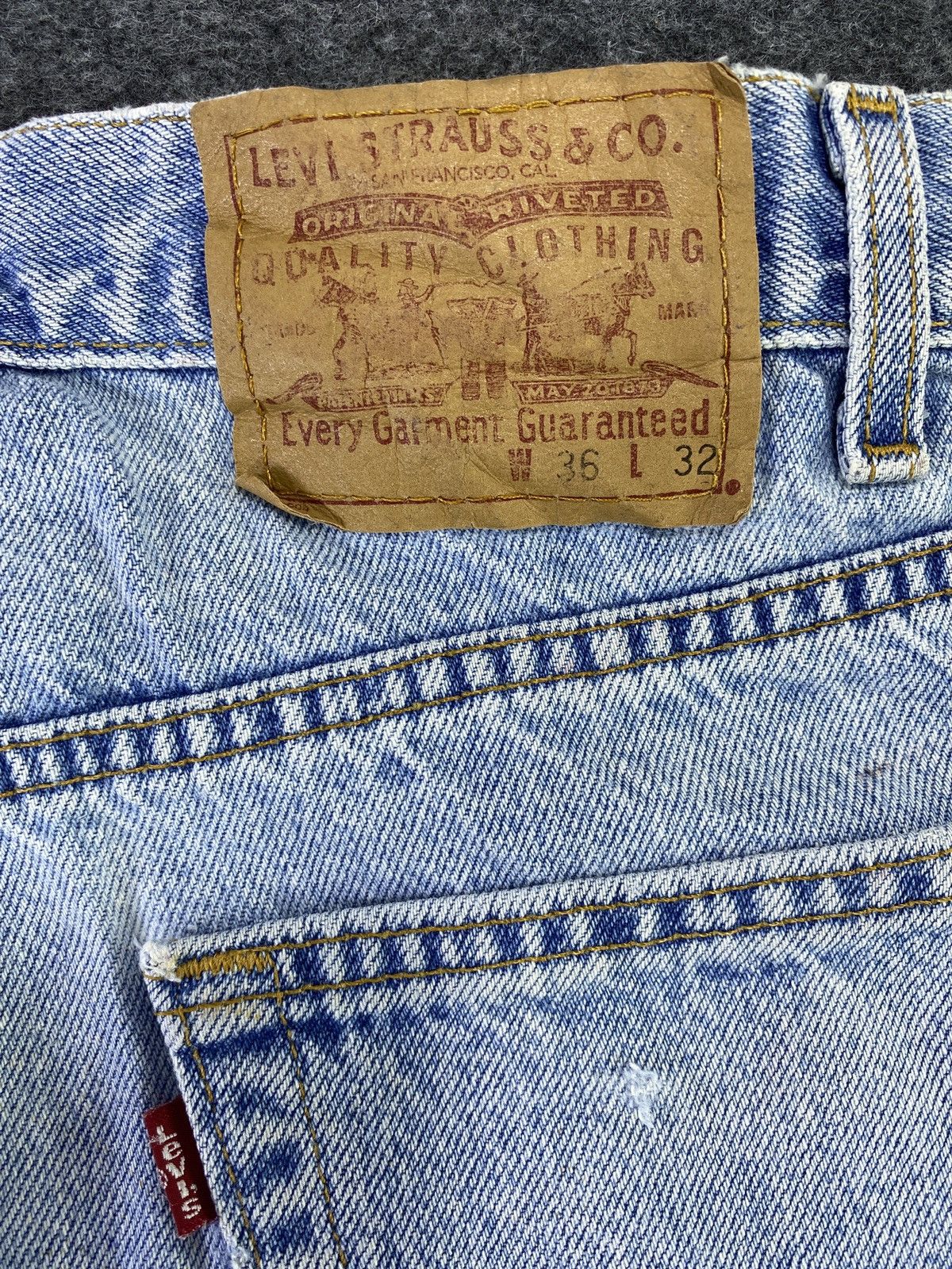Levi's Vintage Levi's 901 Jeans Blue Wash 36x32 - J764 Size US 36 / EU 52 - 9 Thumbnail