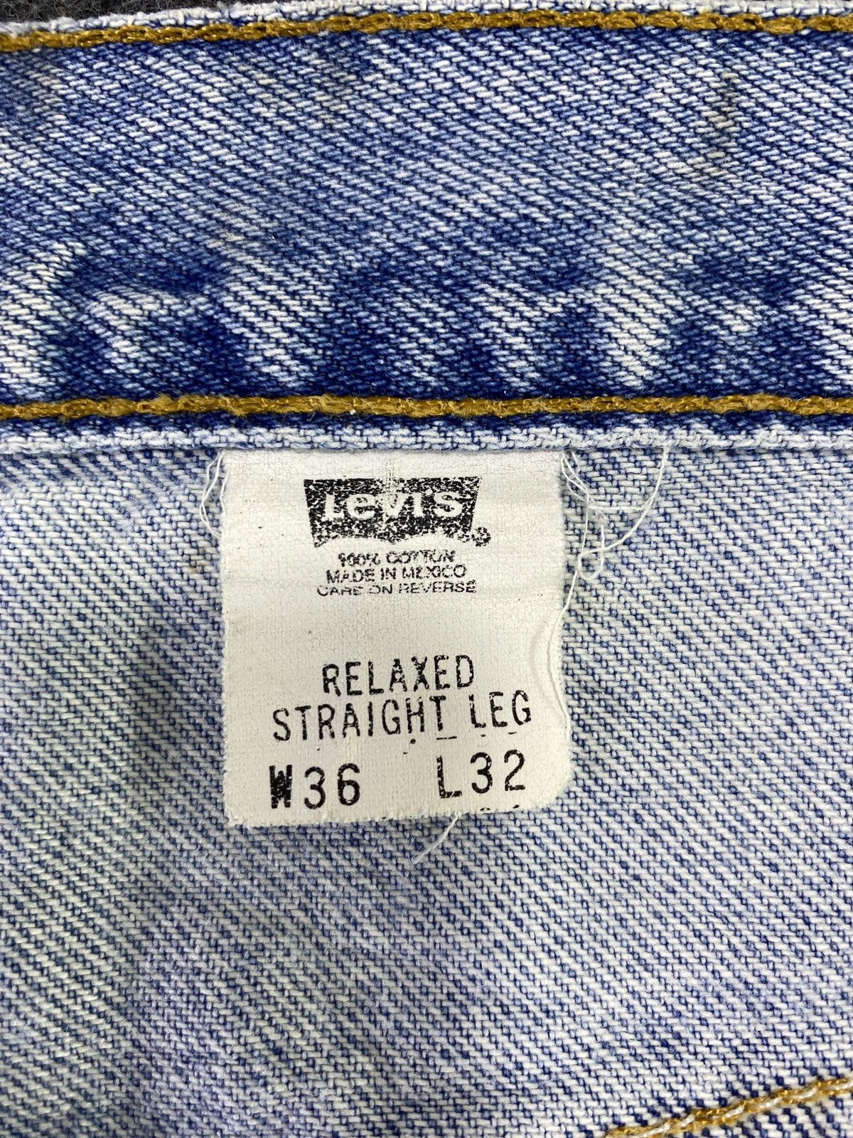 Levi's Vintage Levi's 901 Jeans Blue Wash 36x32 - J764 Size US 36 / EU 52 - 5 Thumbnail
