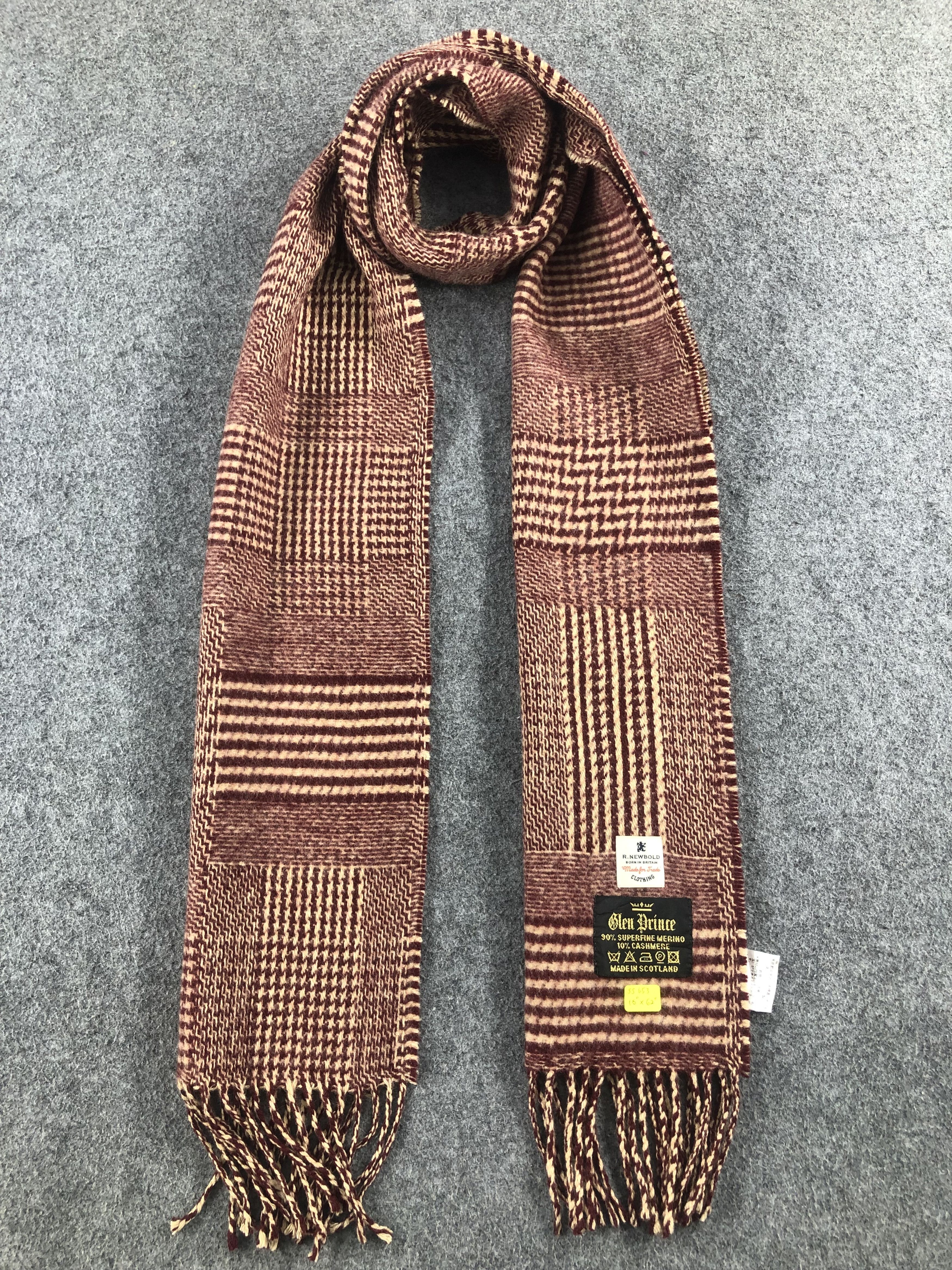 Vintage Glen Prince Scarf / Muffler / Neckwear Size ONE SIZE - 1 Thumbnail