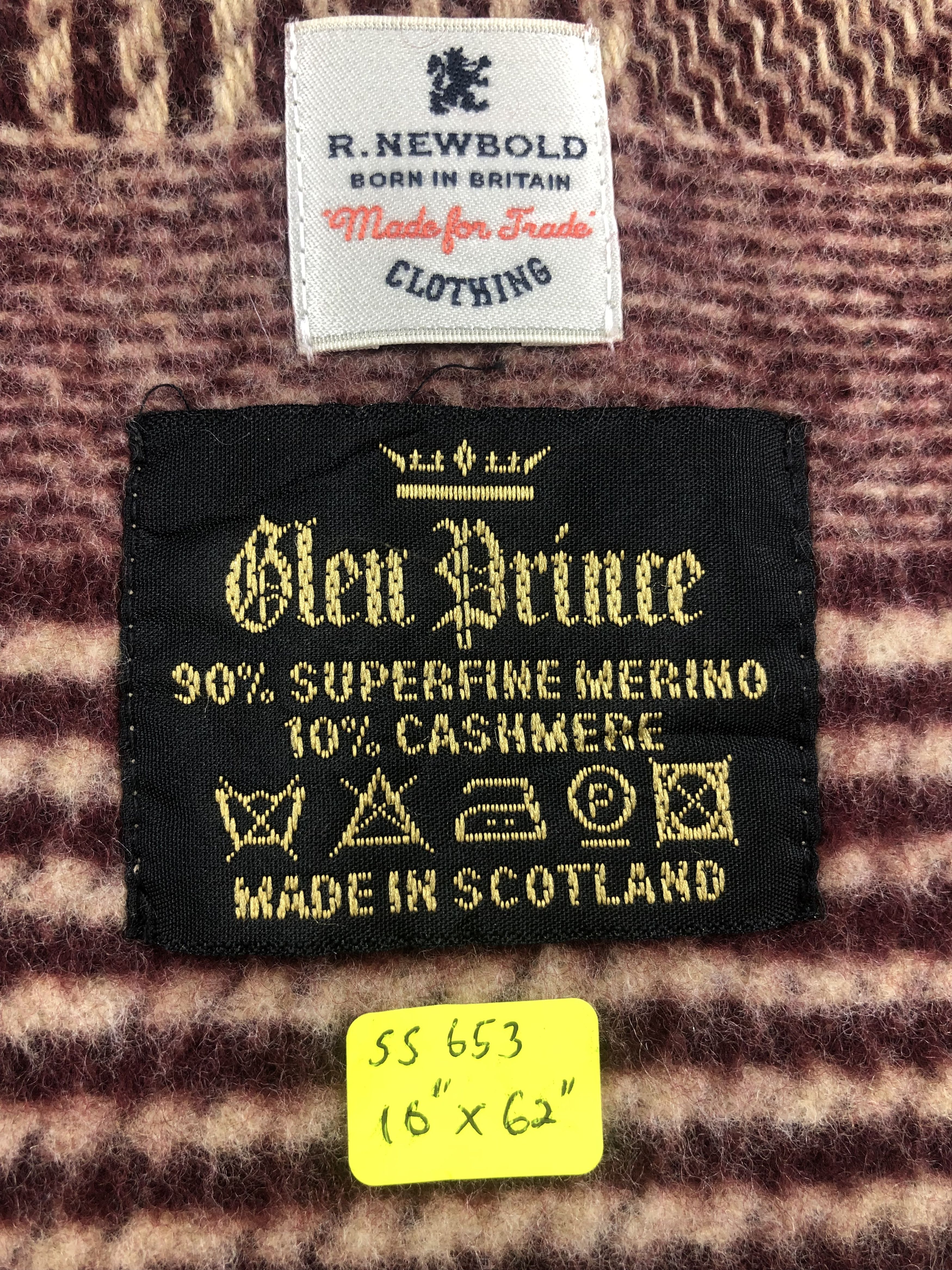Vintage Glen Prince Scarf / Muffler / Neckwear Size ONE SIZE - 2 Thumbnail