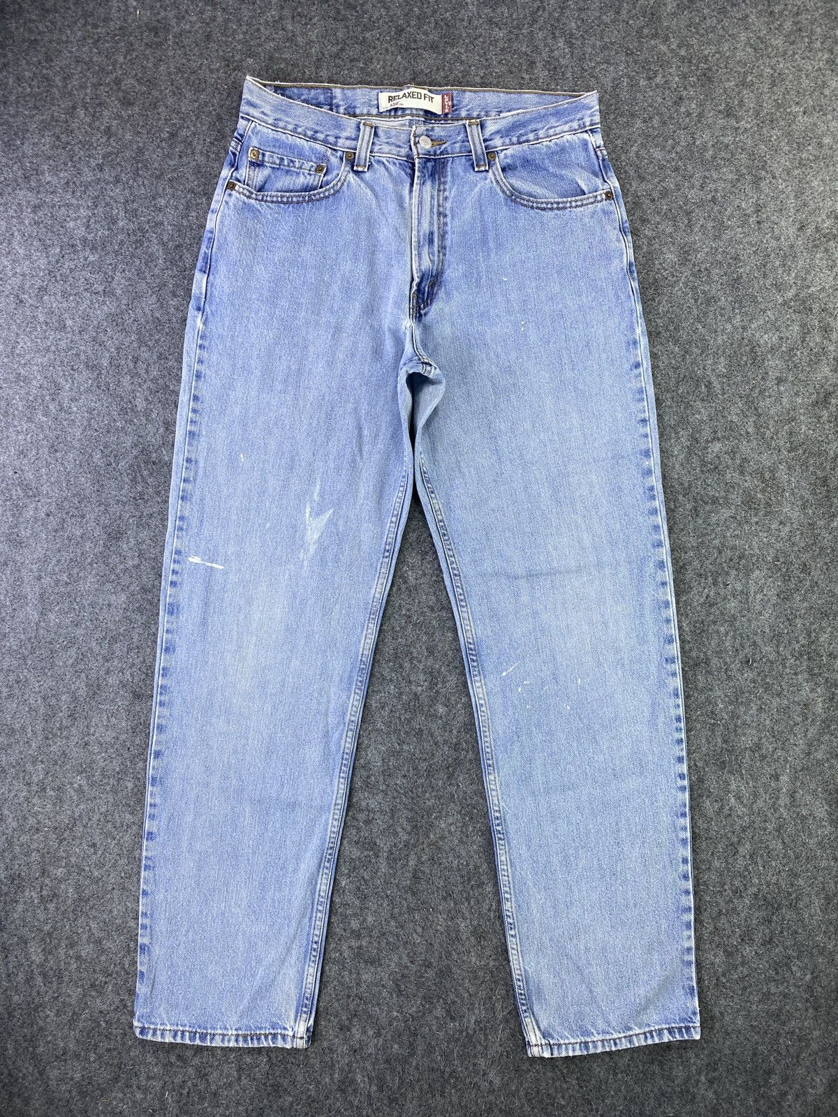 Levi's Vintage Levi's 550 Jeans Blue Wash - J765 Size US 33 - 1 Thumbnail