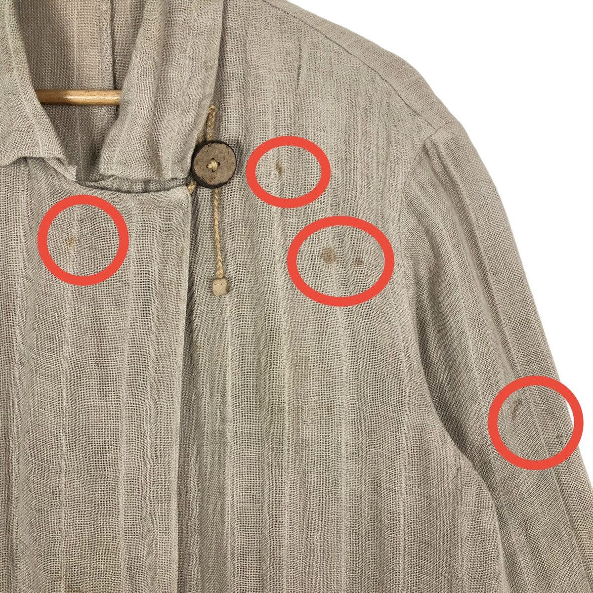 Issey Miyake Vintage 90s Issey Miyake Permanente Hemp Light Jacket Size US L / EU 52-54 / 3 - 13 Thumbnail