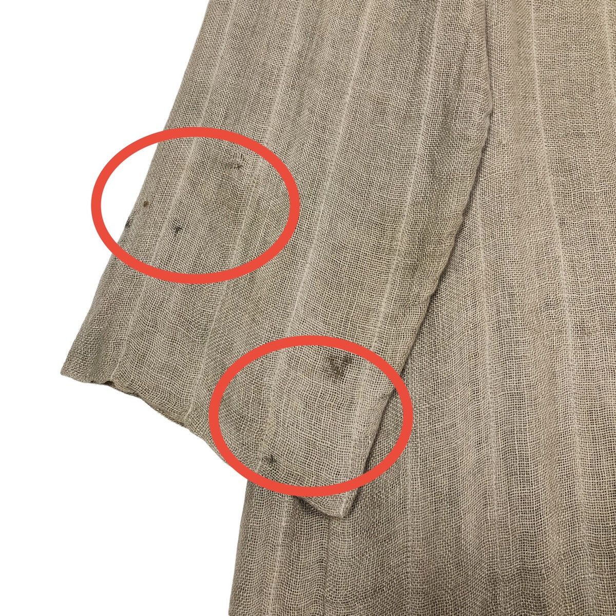 Issey Miyake Vintage 90s Issey Miyake Permanente Hemp Light Jacket Size US L / EU 52-54 / 3 - 7 Thumbnail