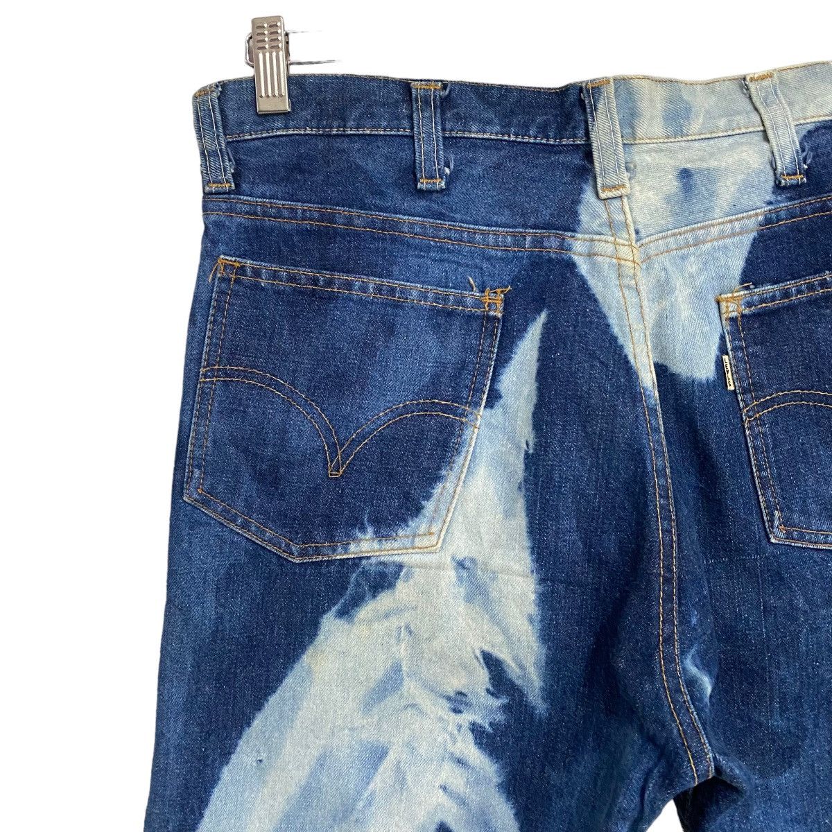 Levi's Vintage 60s Levis 605 Big E Bleach Jeans scovill Zipper Size US 32 / EU 48 - 11 Thumbnail