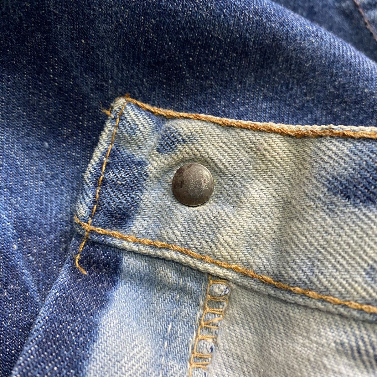 Levi's Vintage 60s Levis 605 Big E Bleach Jeans scovill Zipper Size US 32 / EU 48 - 18 Thumbnail