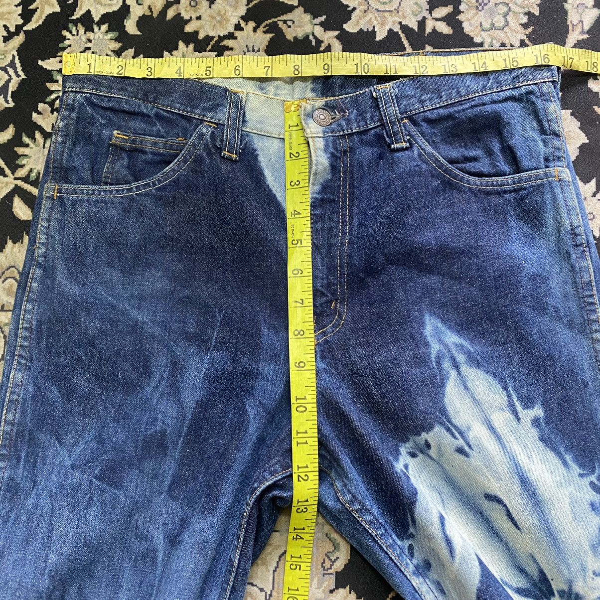 Levi's Vintage 60s Levis 605 Big E Bleach Jeans scovill Zipper Size US 32 / EU 48 - 20 Thumbnail