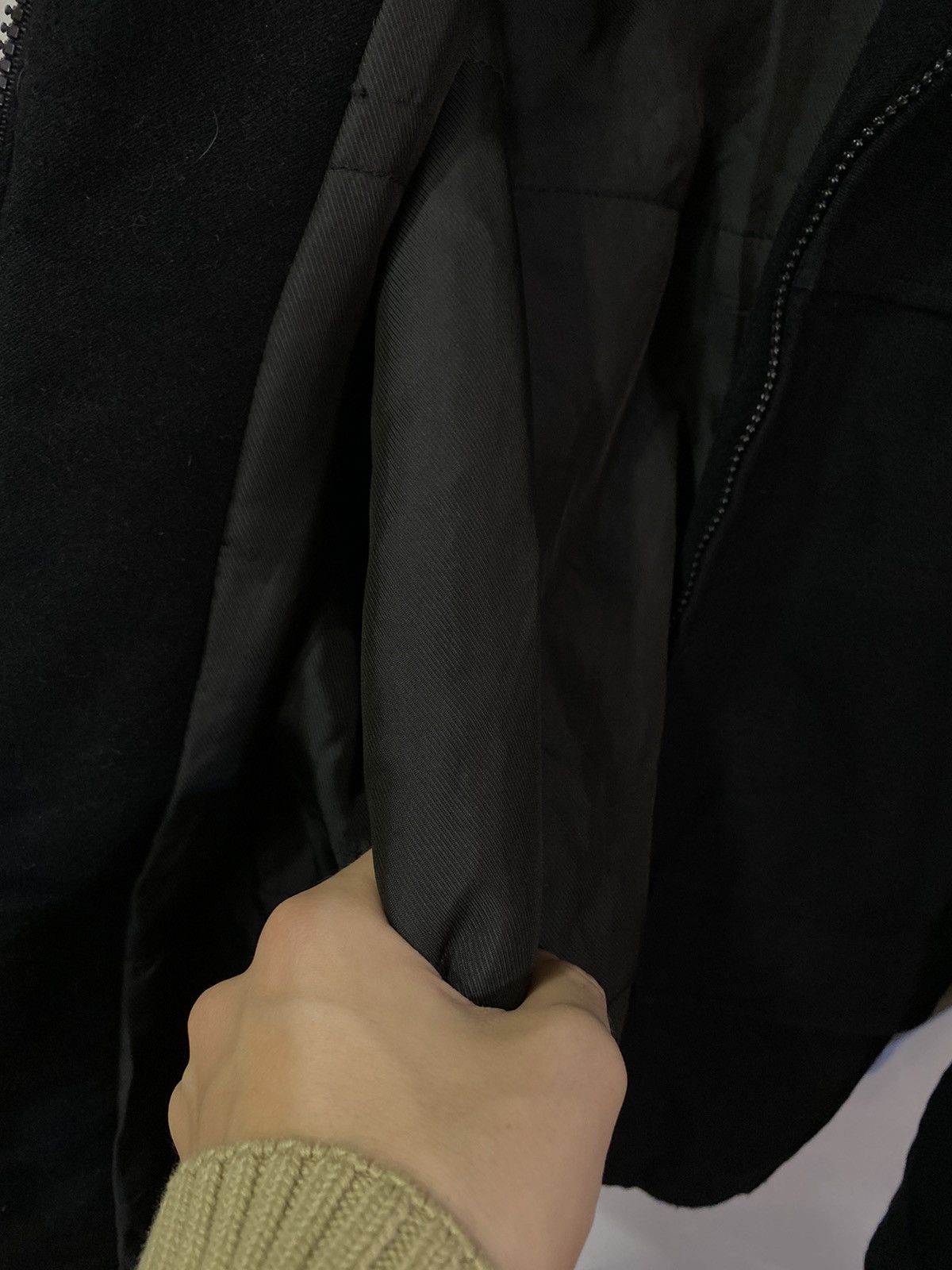 Yves Saint Laurent Black YSL Jacket Warmed Saint Laurent Jeans Size US L / EU 52-54 / 3 - 12 Thumbnail
