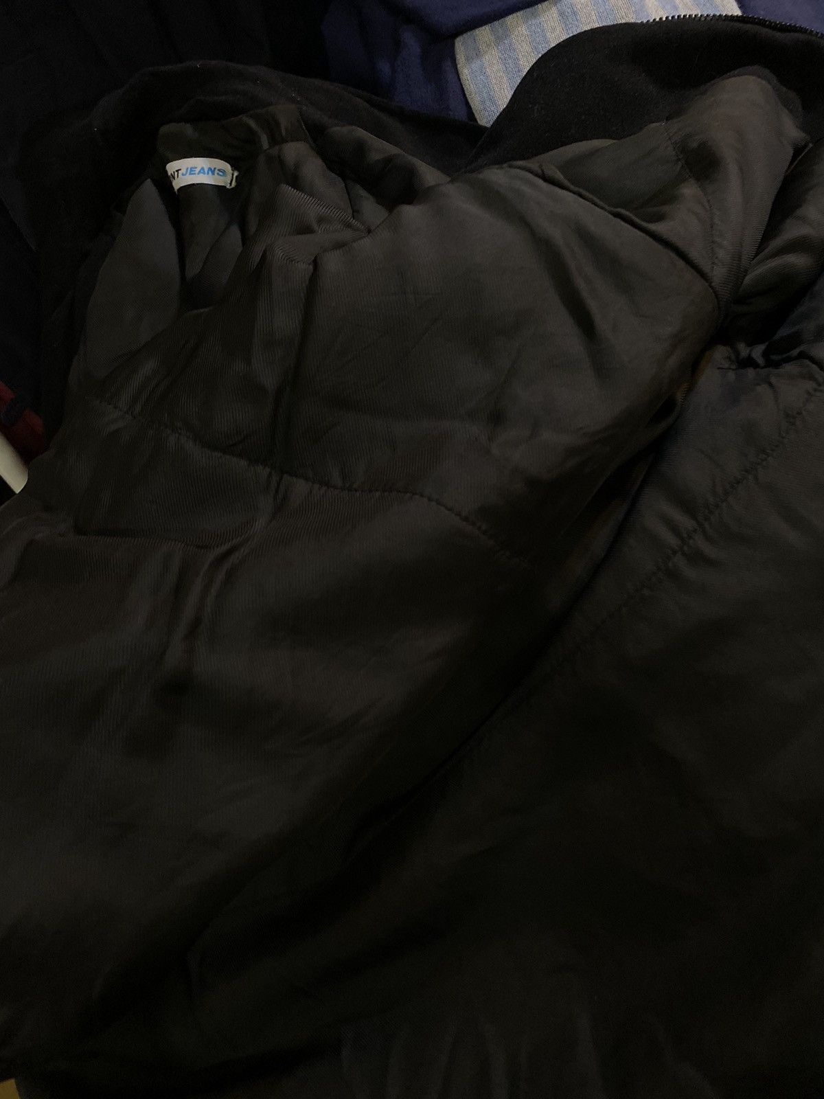 Yves Saint Laurent Black YSL Jacket Warmed Saint Laurent Jeans Size US L / EU 52-54 / 3 - 15 Thumbnail