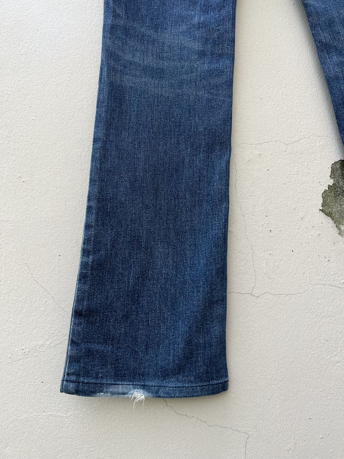 5351 POUR LES HOMMES Vintage 5351 Pour Les Hommes Stretch Denim Flare Jeans Size US 30 / EU 46 - 15 Thumbnail