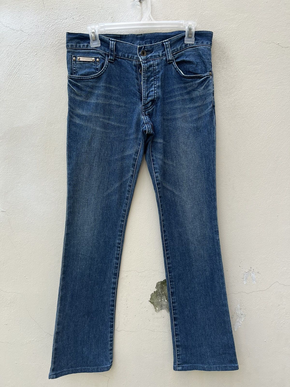 5351 POUR LES HOMMES Vintage 5351 Pour Les Hommes Stretch Denim Flare Jeans Size US 30 / EU 46 - 6 Thumbnail
