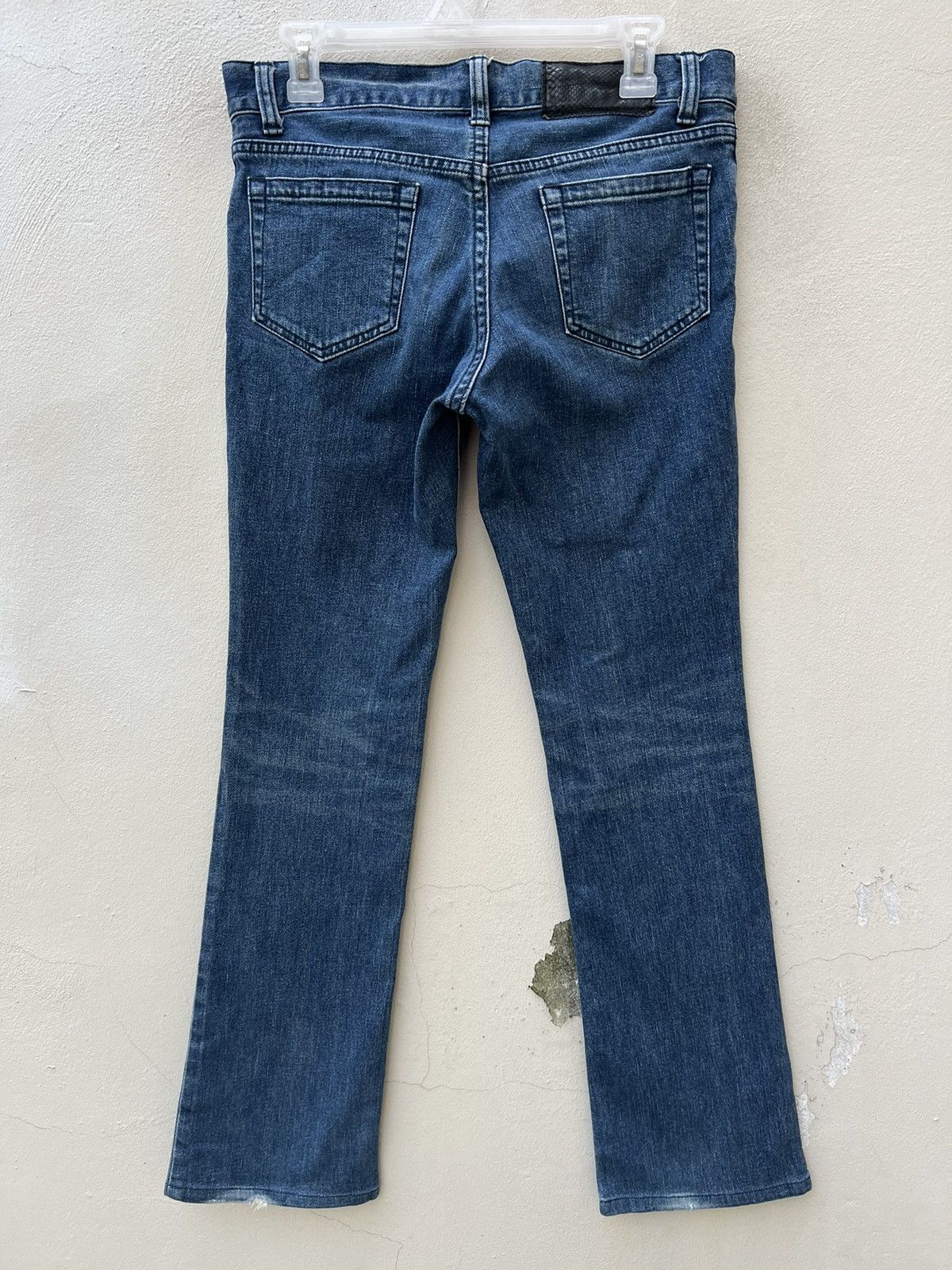 5351 POUR LES HOMMES Vintage 5351 Pour Les Hommes Stretch Denim Flare Jeans Size US 30 / EU 46 - 13 Thumbnail