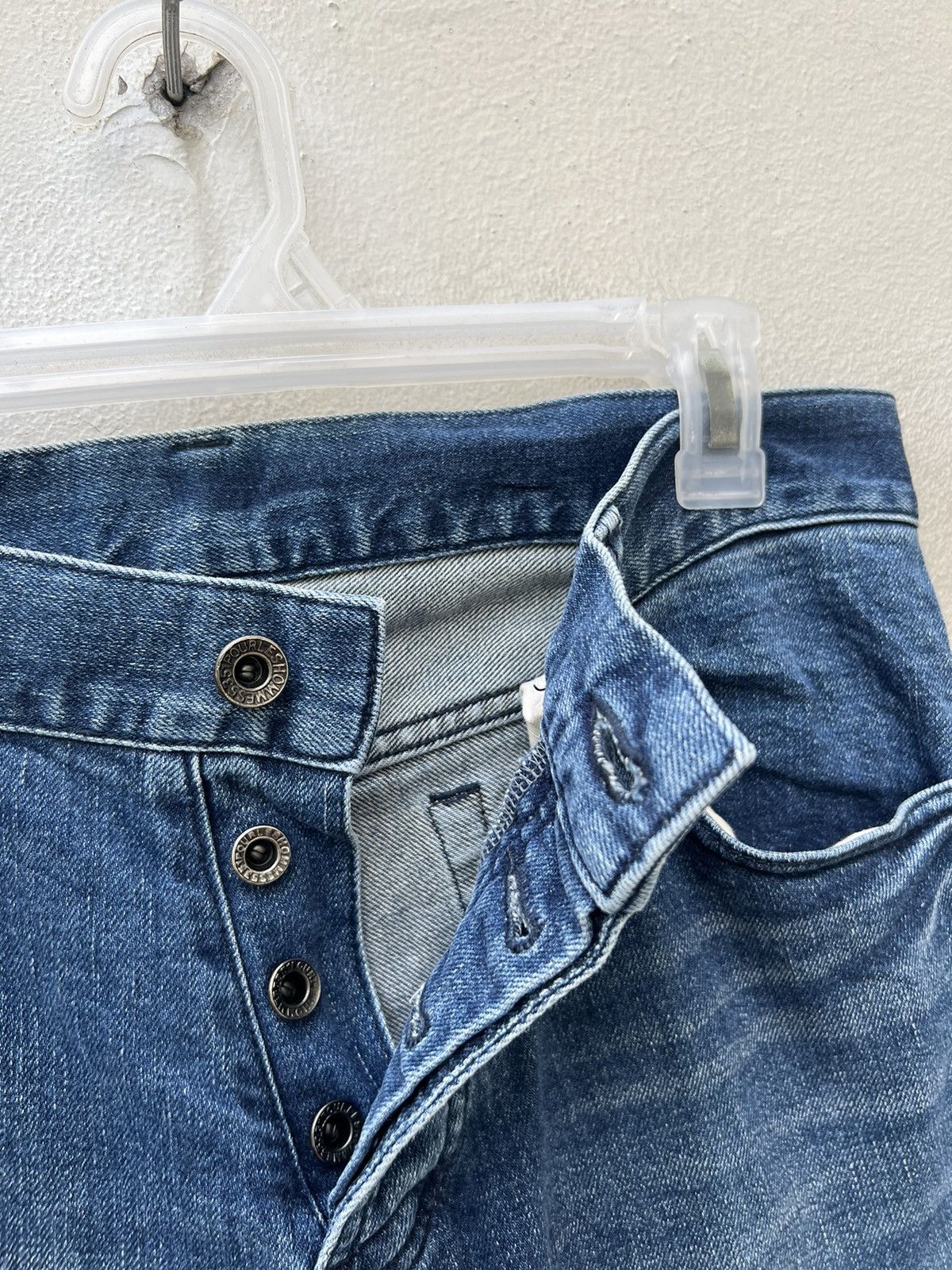 5351 POUR LES HOMMES Vintage 5351 Pour Les Hommes Stretch Denim Flare Jeans Size US 30 / EU 46 - 7 Thumbnail