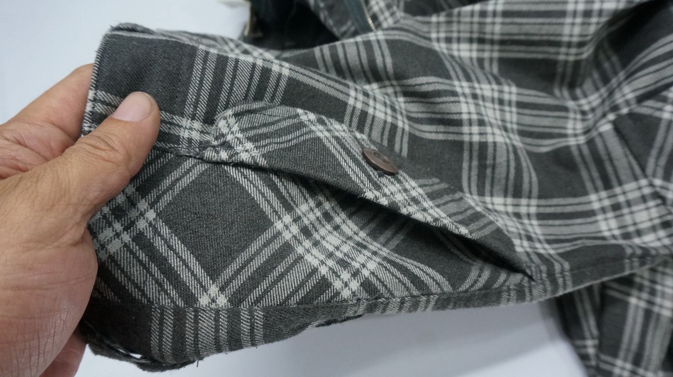 Japanese Brand Japan SUGGESTION Tartan Harem Drop Crotch Lightweight Cargo Size US 31 - 18 Thumbnail