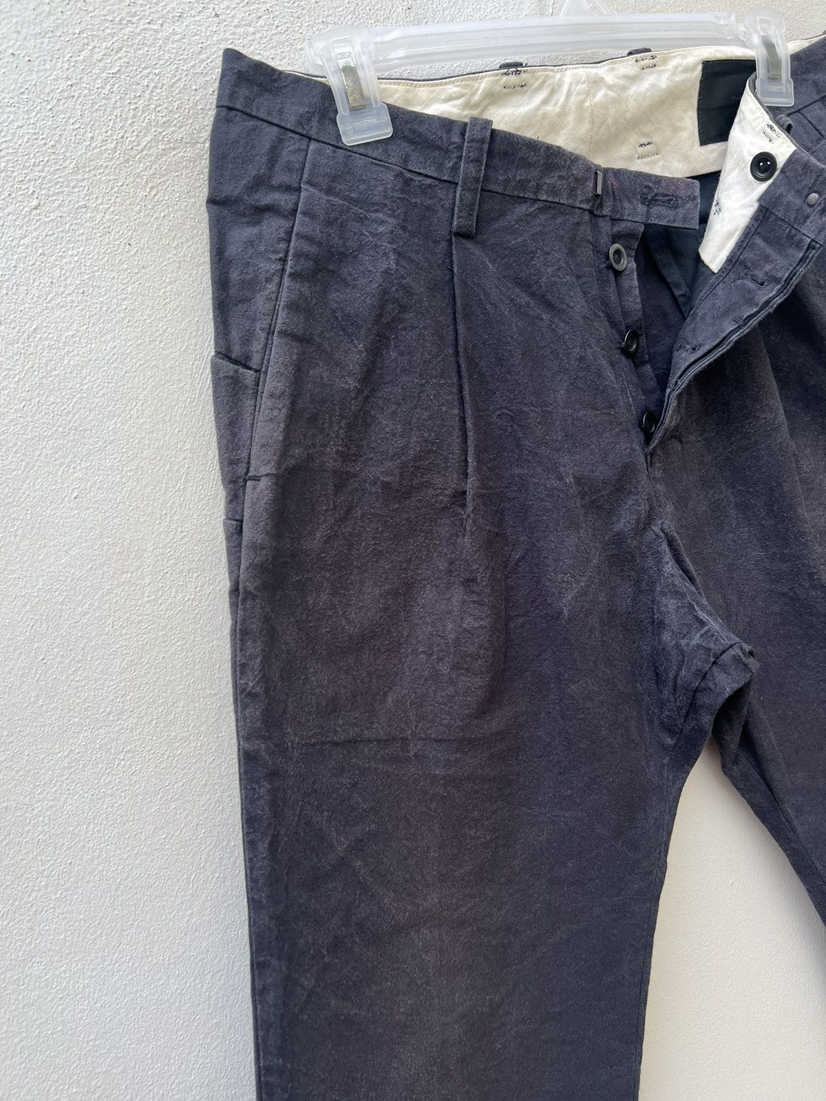 The Viridi-anne The Viridi Anne VI-2329-04 Stiff Cropped Trouser Size US 32 / EU 48 - 9 Thumbnail