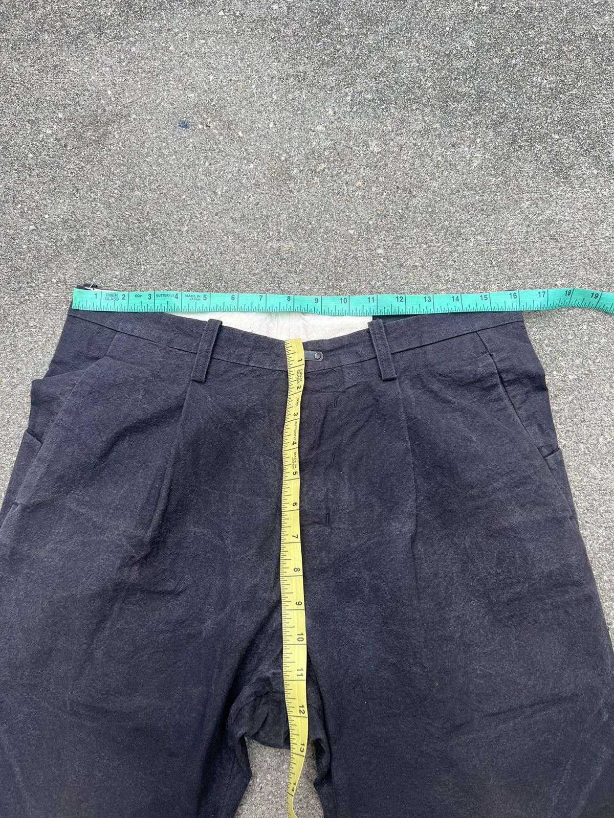 The Viridi-anne The Viridi Anne VI-2329-04 Stiff Cropped Trouser Size US 32 / EU 48 - 2 Thumbnail