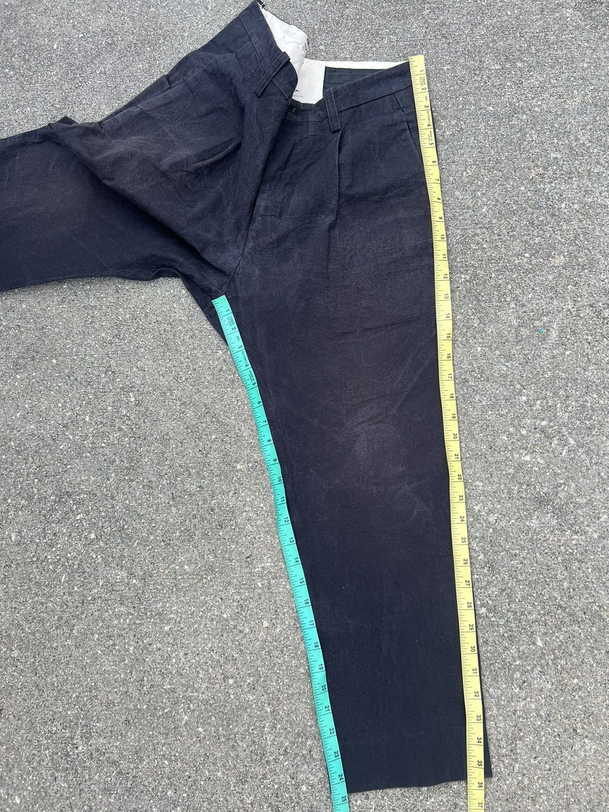 The Viridi-anne The Viridi Anne VI-2329-04 Stiff Cropped Trouser Size US 32 / EU 48 - 4 Thumbnail