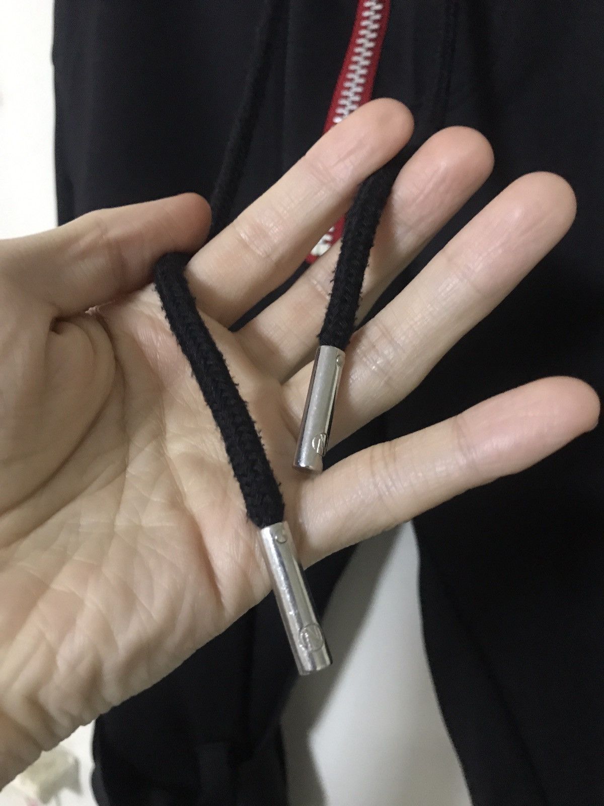 99%IS- Black Bondage Zip Lounge Pants (last drop) Size US 28 / EU 44 - 2 Thumbnail