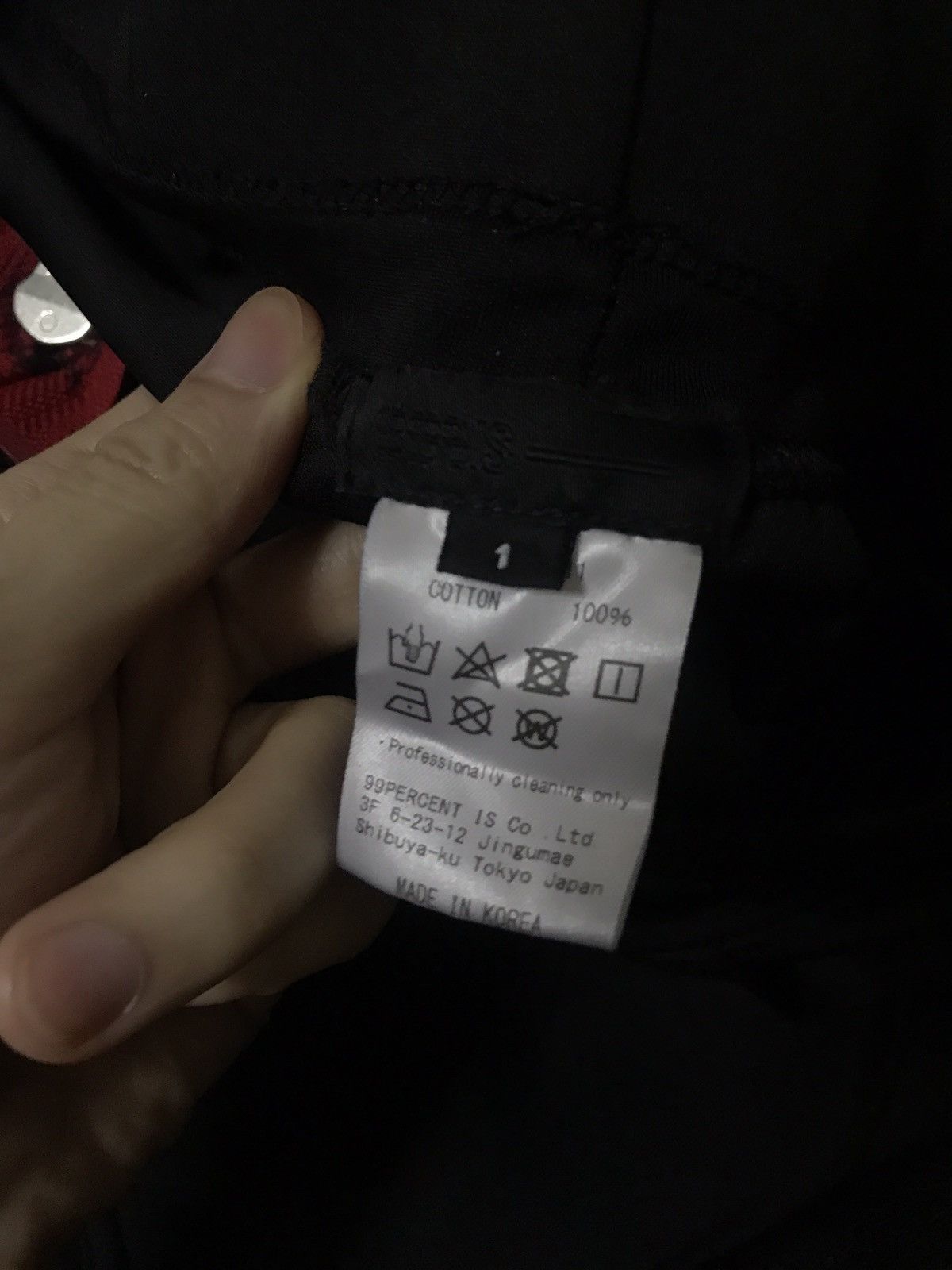 99%IS- Black Bondage Zip Lounge Pants (last drop) Size US 28 / EU 44 - 6 Thumbnail