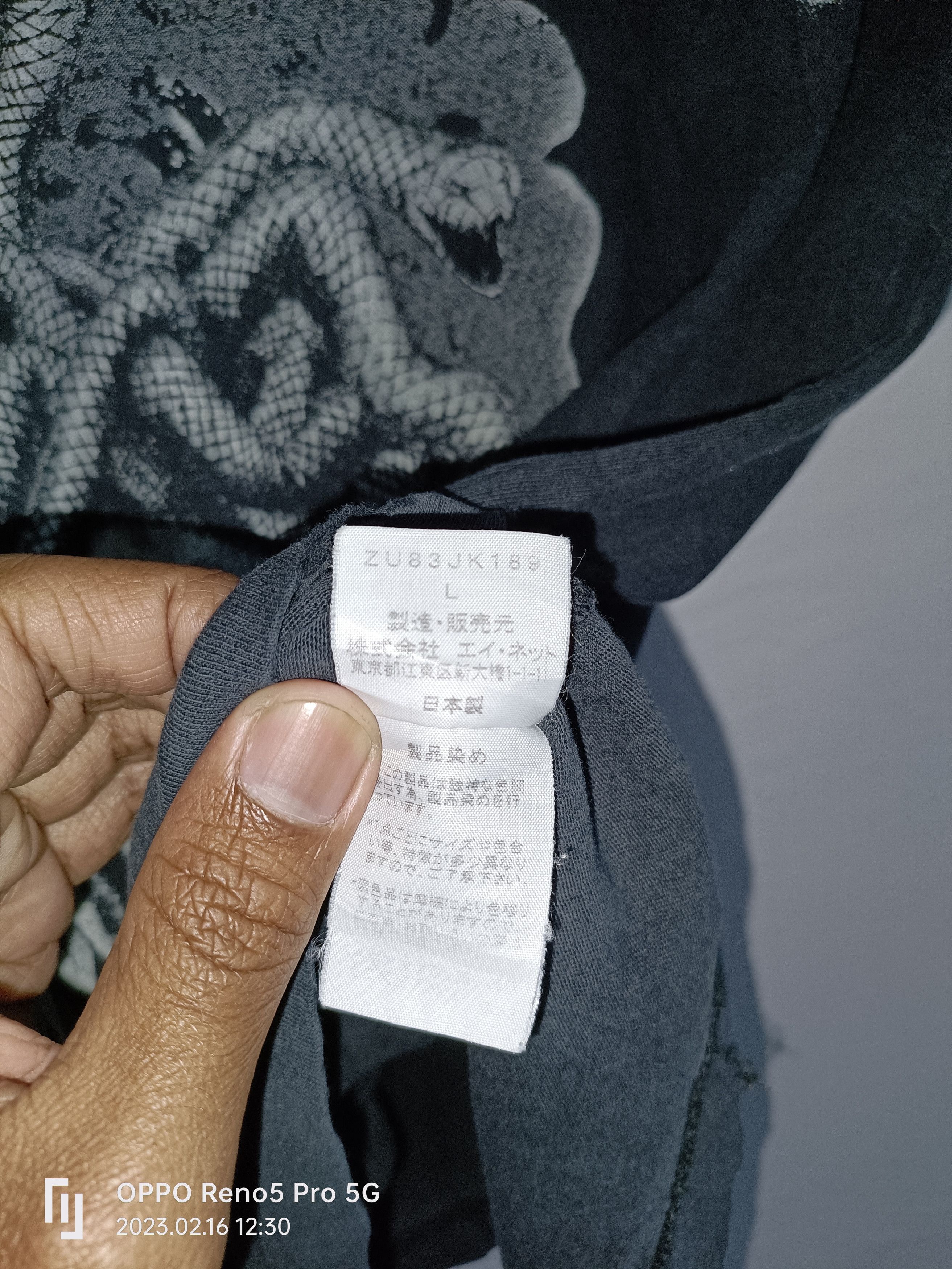 Issey Miyake Vintage Zucca By Issey Miyake Medoyza Big Printed Tee Size US S / EU 44-46 / 1 - 11 Thumbnail