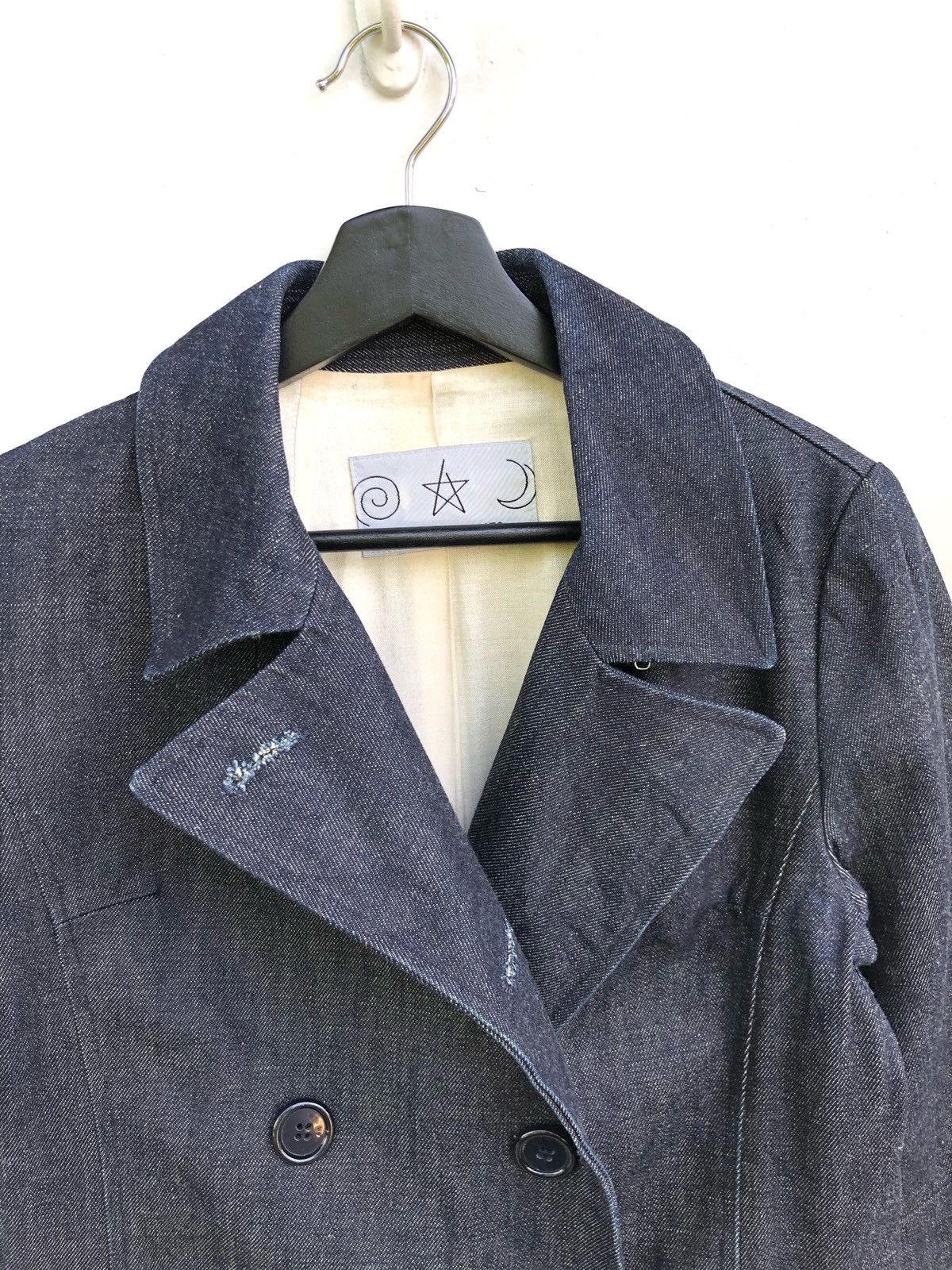 Japanese Brand × Vintage Vintage Tsumori Chisato Denim Jacket Size S / US 4 / IT 40 - 4 Thumbnail