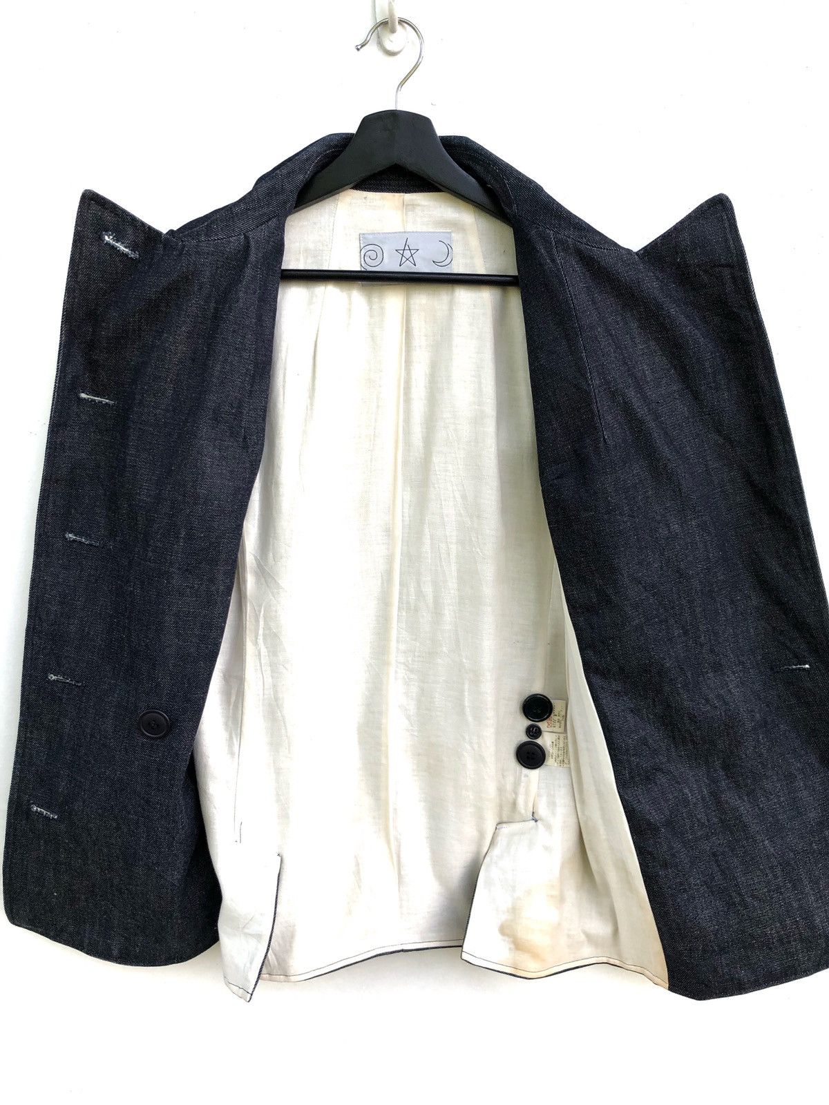 Japanese Brand × Vintage Vintage Tsumori Chisato Denim Jacket Size S / US 4 / IT 40 - 6 Thumbnail