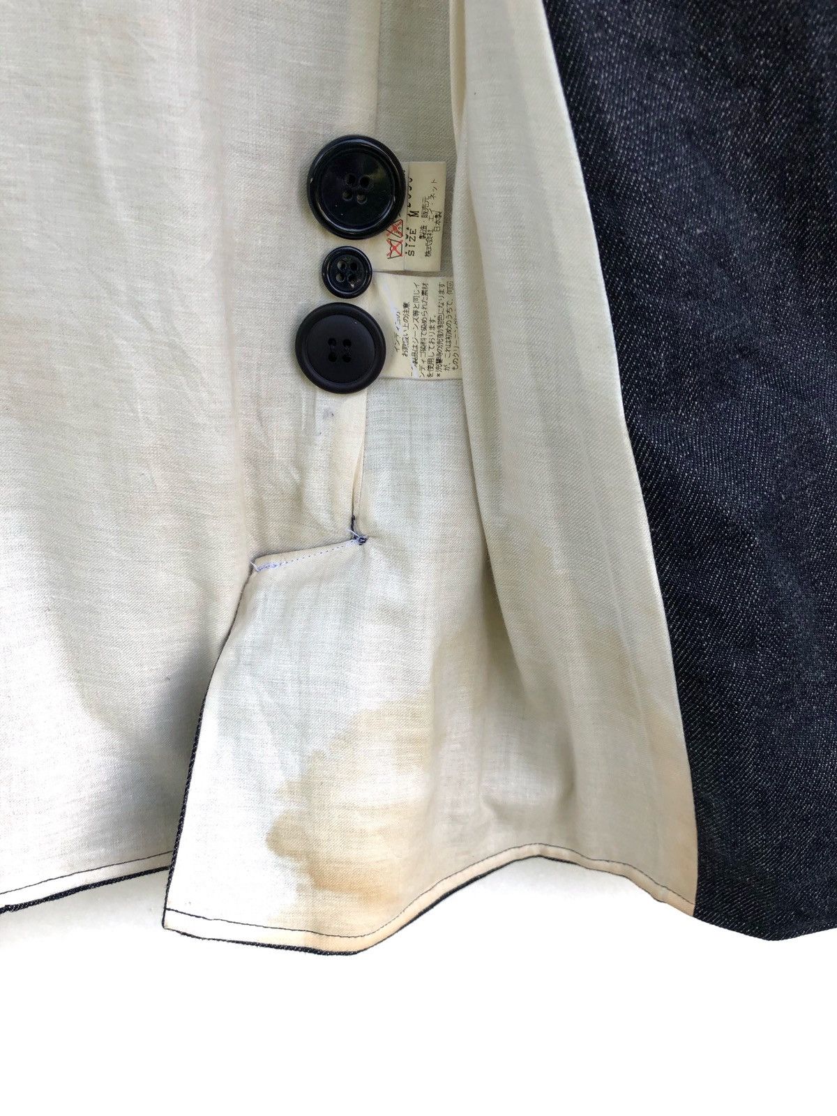Japanese Brand × Vintage Vintage Tsumori Chisato Denim Jacket Size S / US 4 / IT 40 - 13 Thumbnail