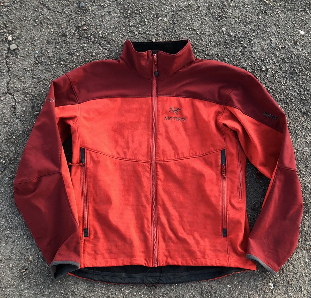 OLD ARC'TERYX SIGMA WINDSTOPPER JACKET M- OLD ARC'TERYX SIGMA WINDSTOPPER JACKET M-