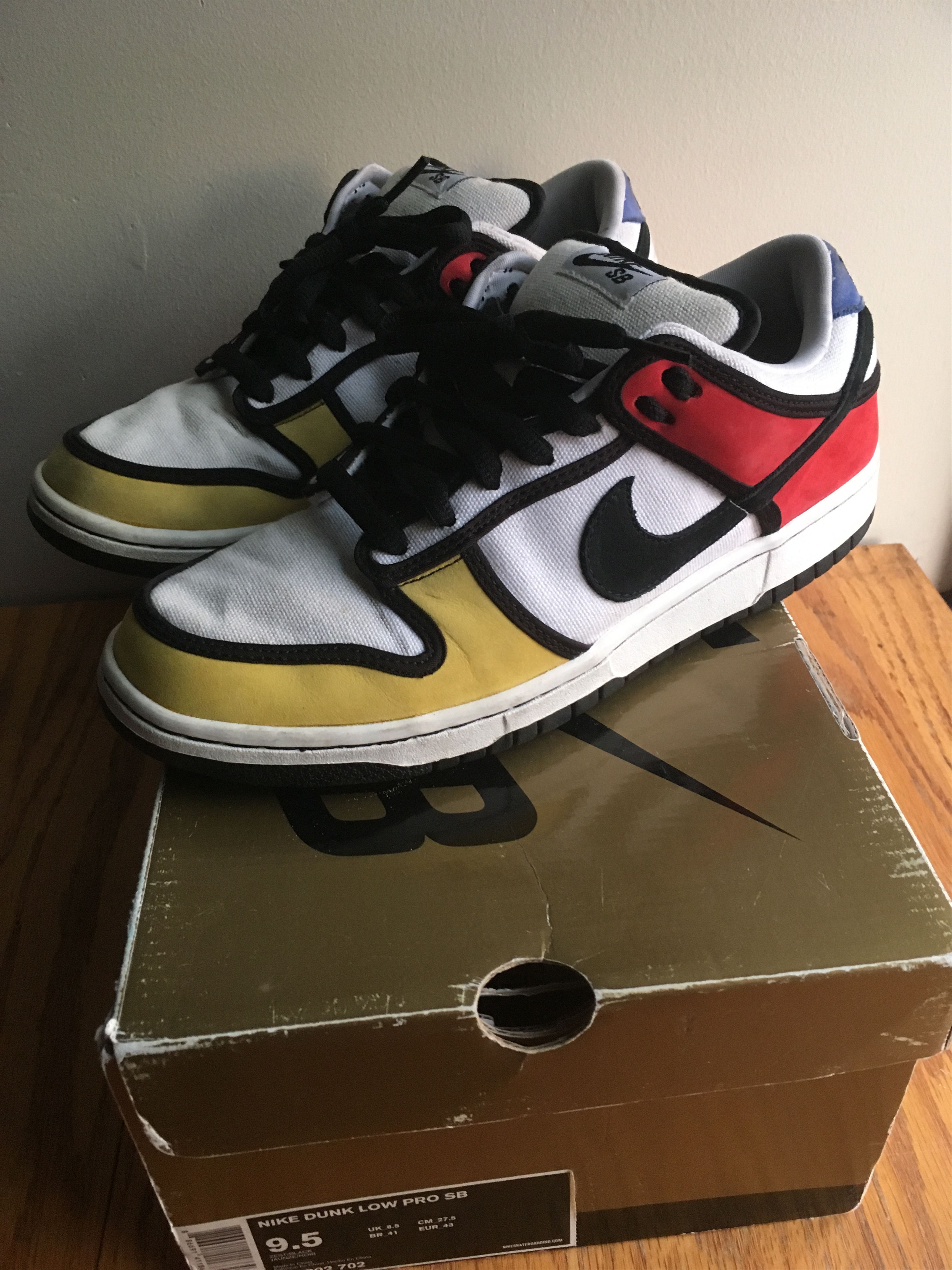 dunk mondrian