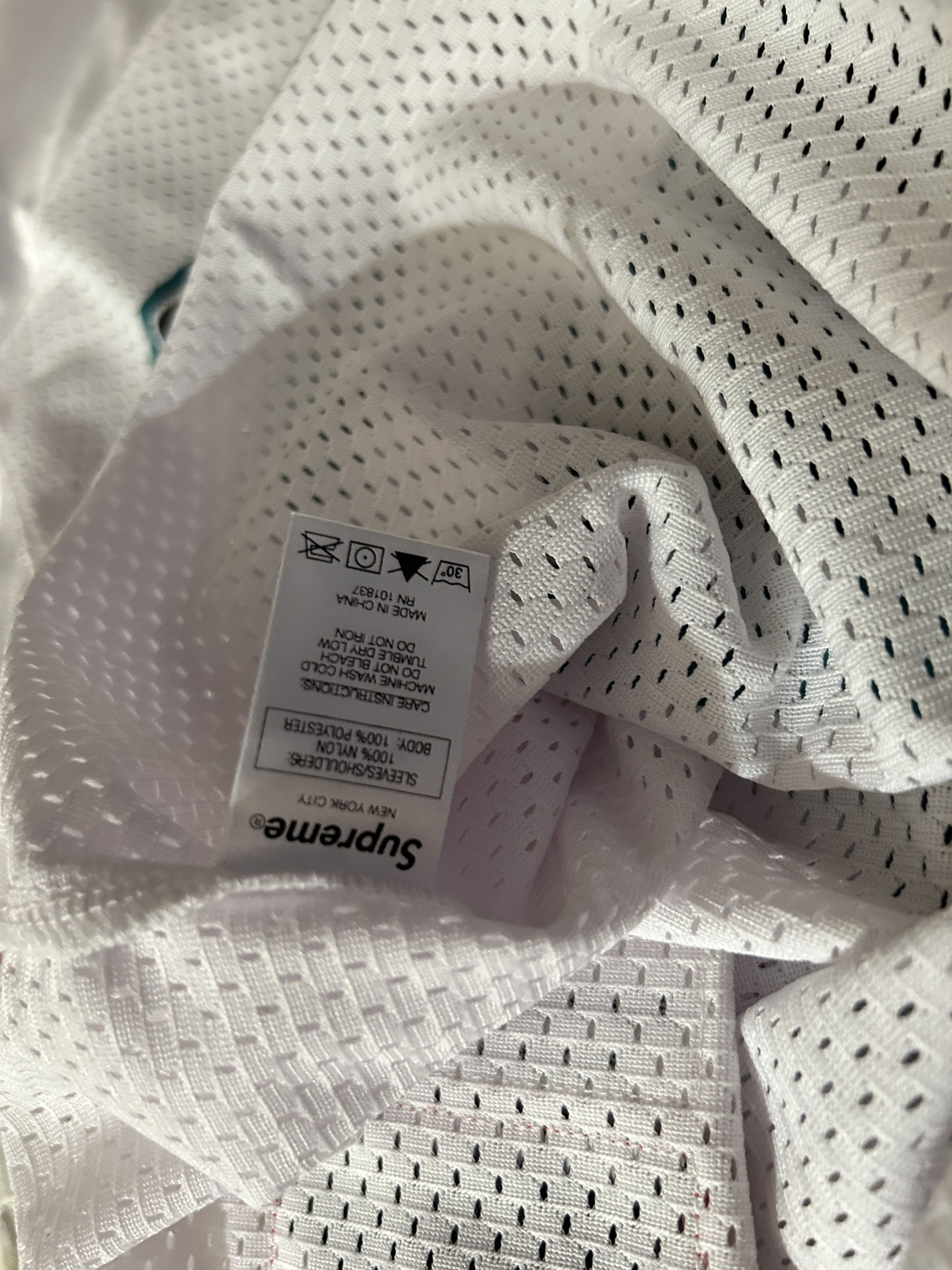 Supreme SUPREME Diamond Rib Football Top White F/W 13 Size US M / EU 48-50 / 2 - 7 Thumbnail