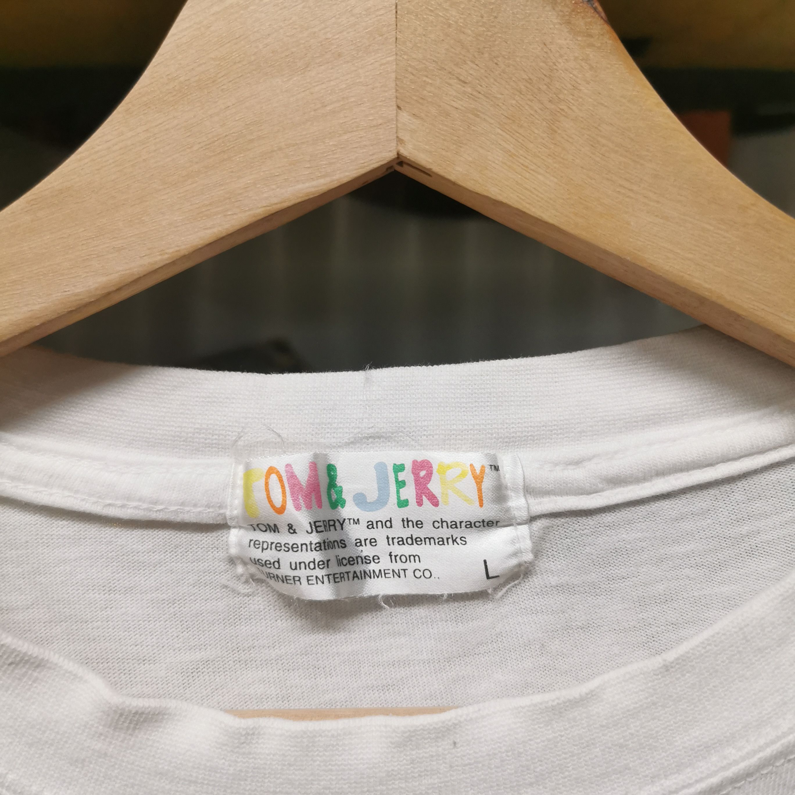 Cartoon Network × Vintage 💥Steals💥Vintage carton tom and jerry tee Size US L / EU 52-54 / 3 - 4 Thumbnail