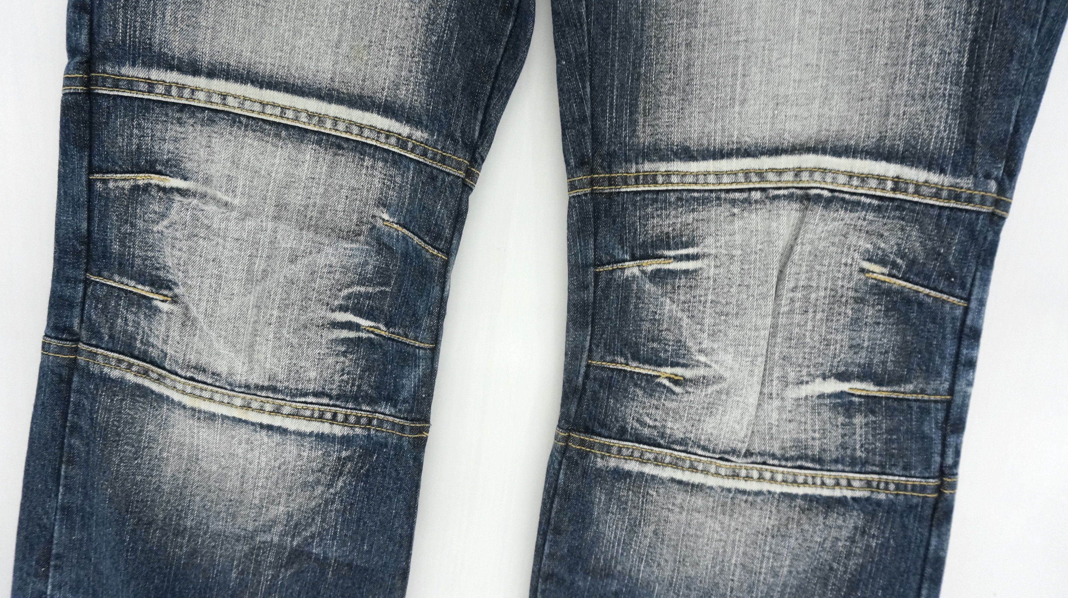 Japanese Brand FLARE VINTAGE 🔥 TOPISM Japan Distressed Jeans Size US 30 / EU 46 - 8 Thumbnail