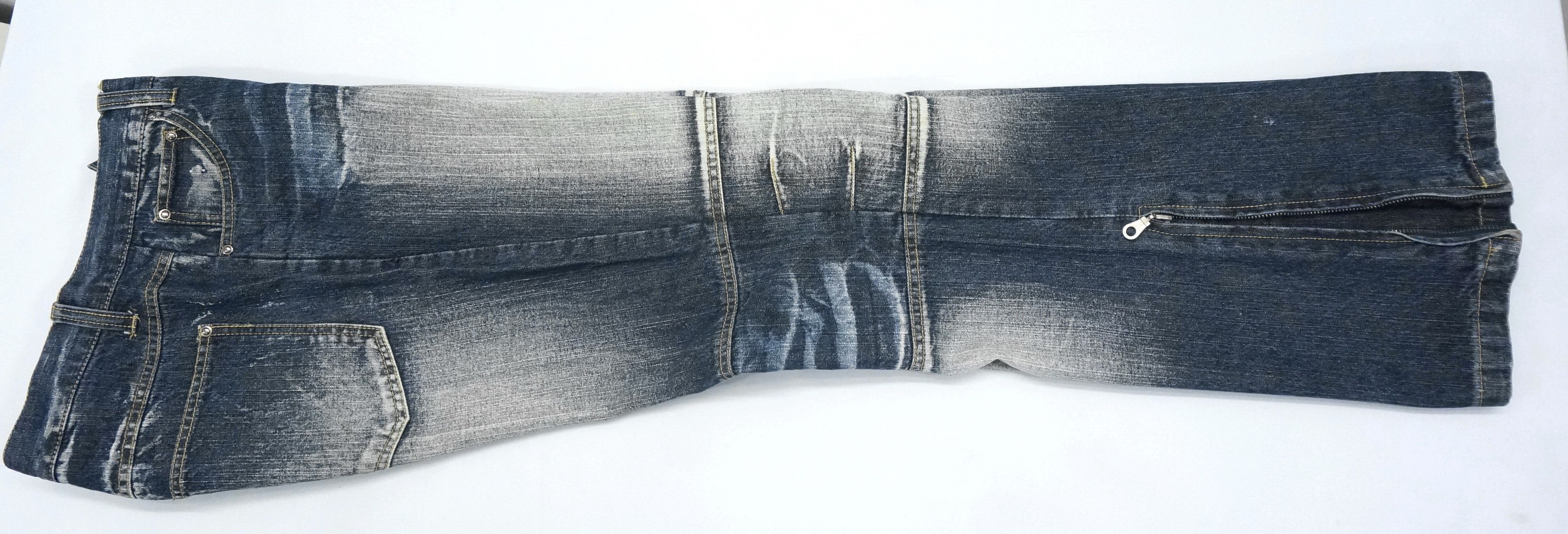 Japanese Brand FLARE VINTAGE 🔥 TOPISM Japan Distressed Jeans Size US 30 / EU 46 - 11 Thumbnail