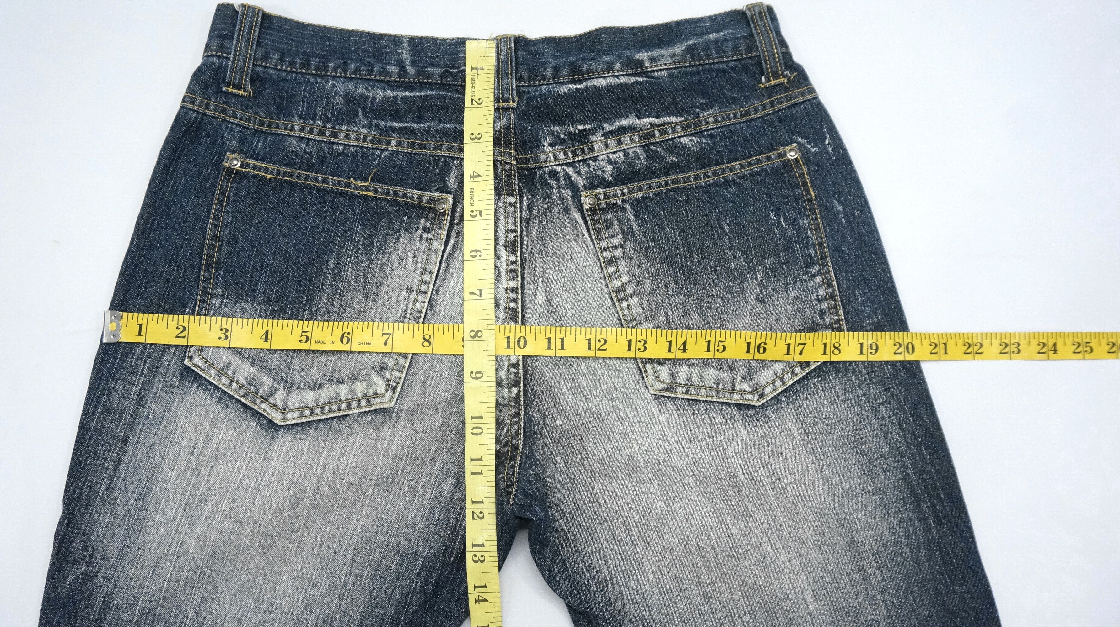 Japanese Brand FLARE VINTAGE 🔥 TOPISM Japan Distressed Jeans Size US 30 / EU 46 - 20 Thumbnail