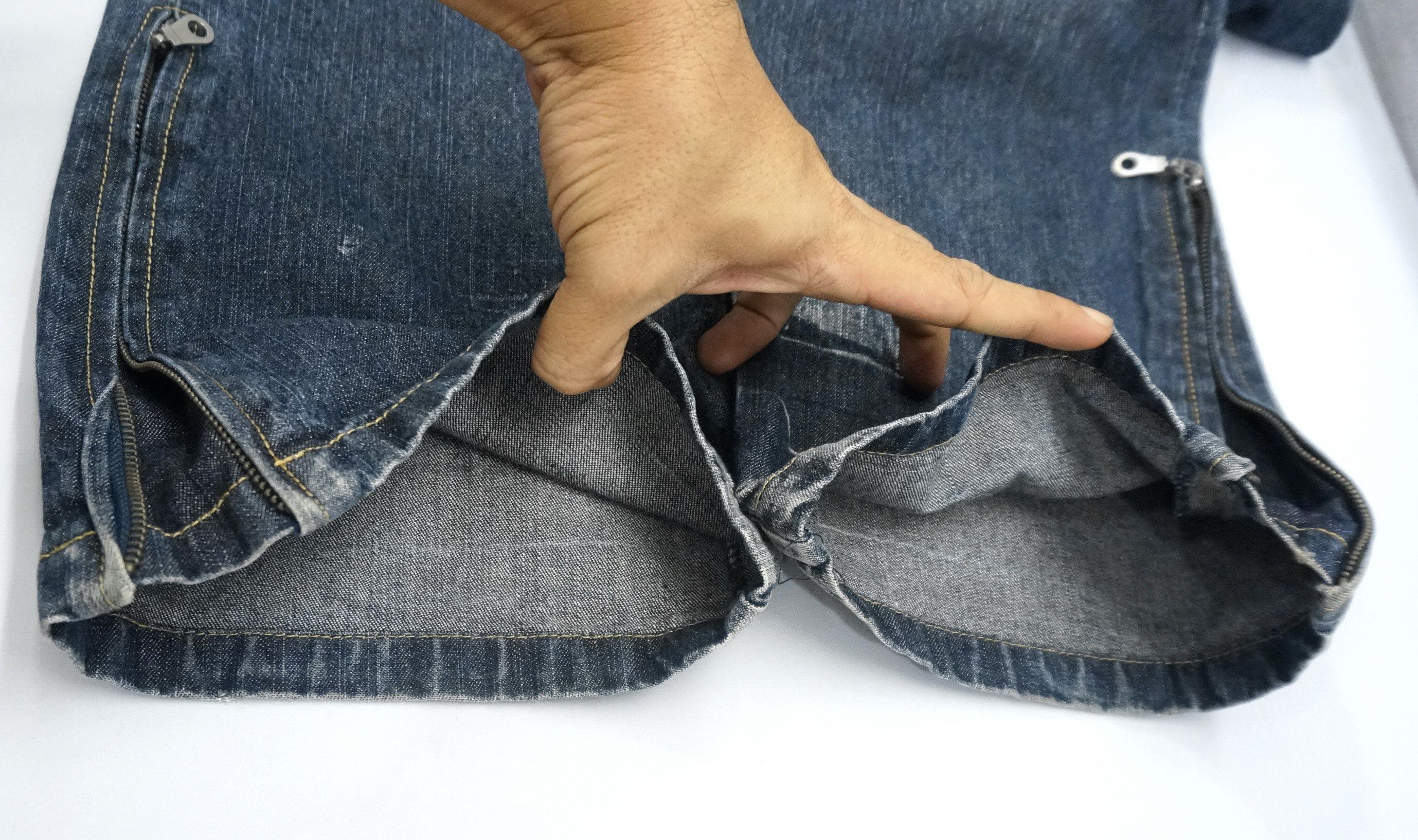 Japanese Brand FLARE VINTAGE 🔥 TOPISM Japan Distressed Jeans Size US 30 / EU 46 - 21 Thumbnail