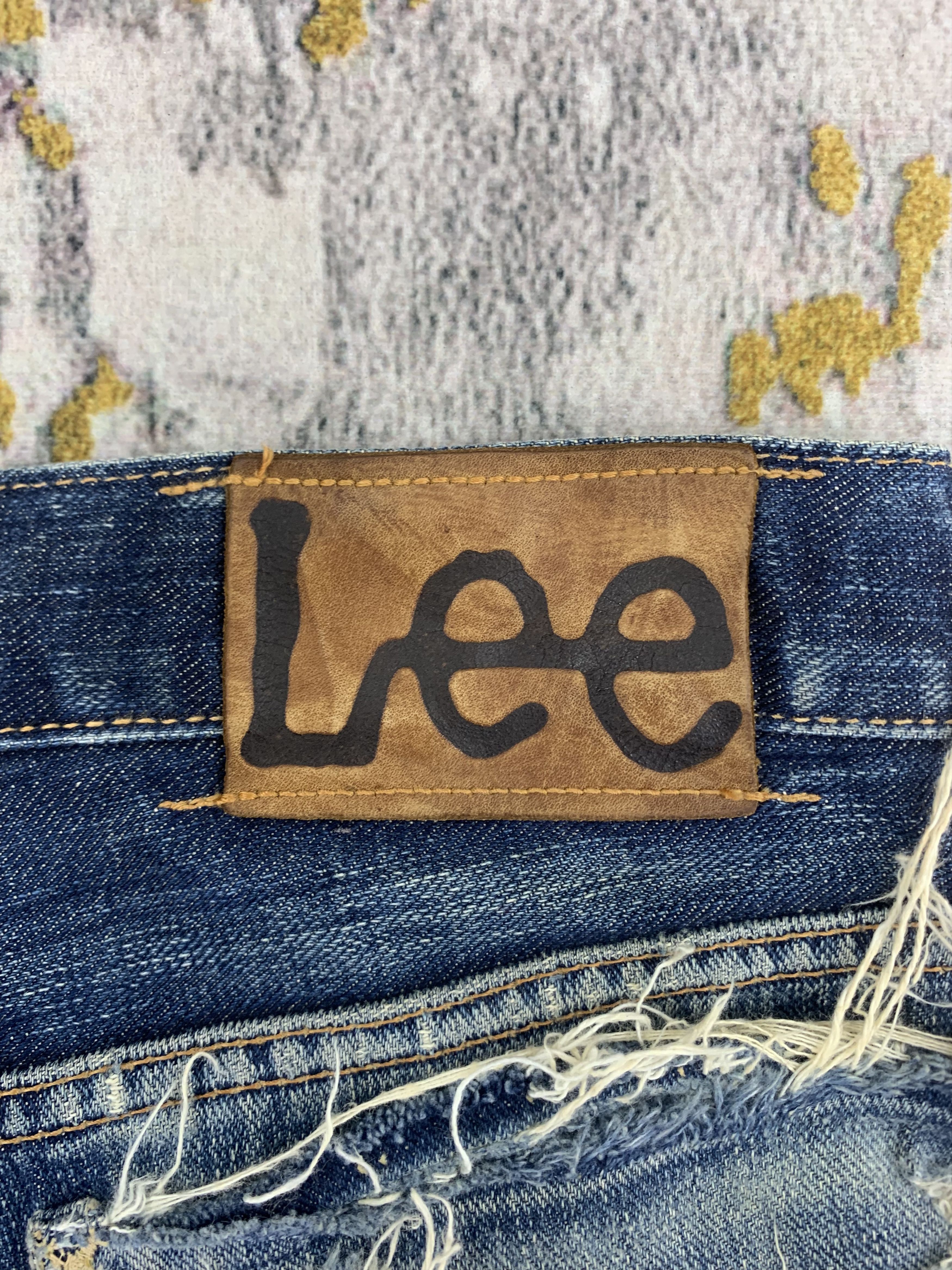 Lee Vintage Lee Denim 28x30.5 Distressed Size US 28 / EU 44 - 9 Thumbnail