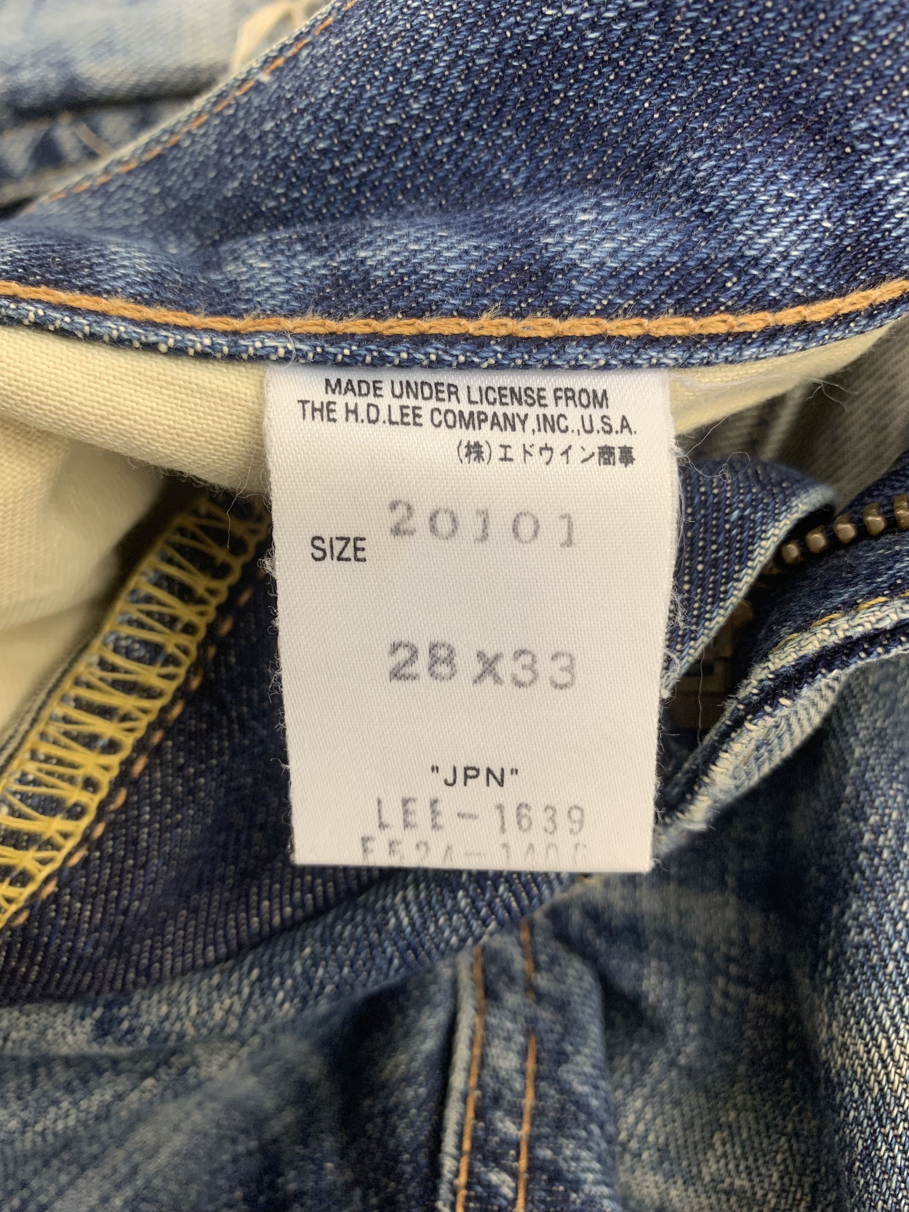 Lee Vintage Lee Denim 28x30.5 Distressed Size US 28 / EU 44 - 5 Thumbnail