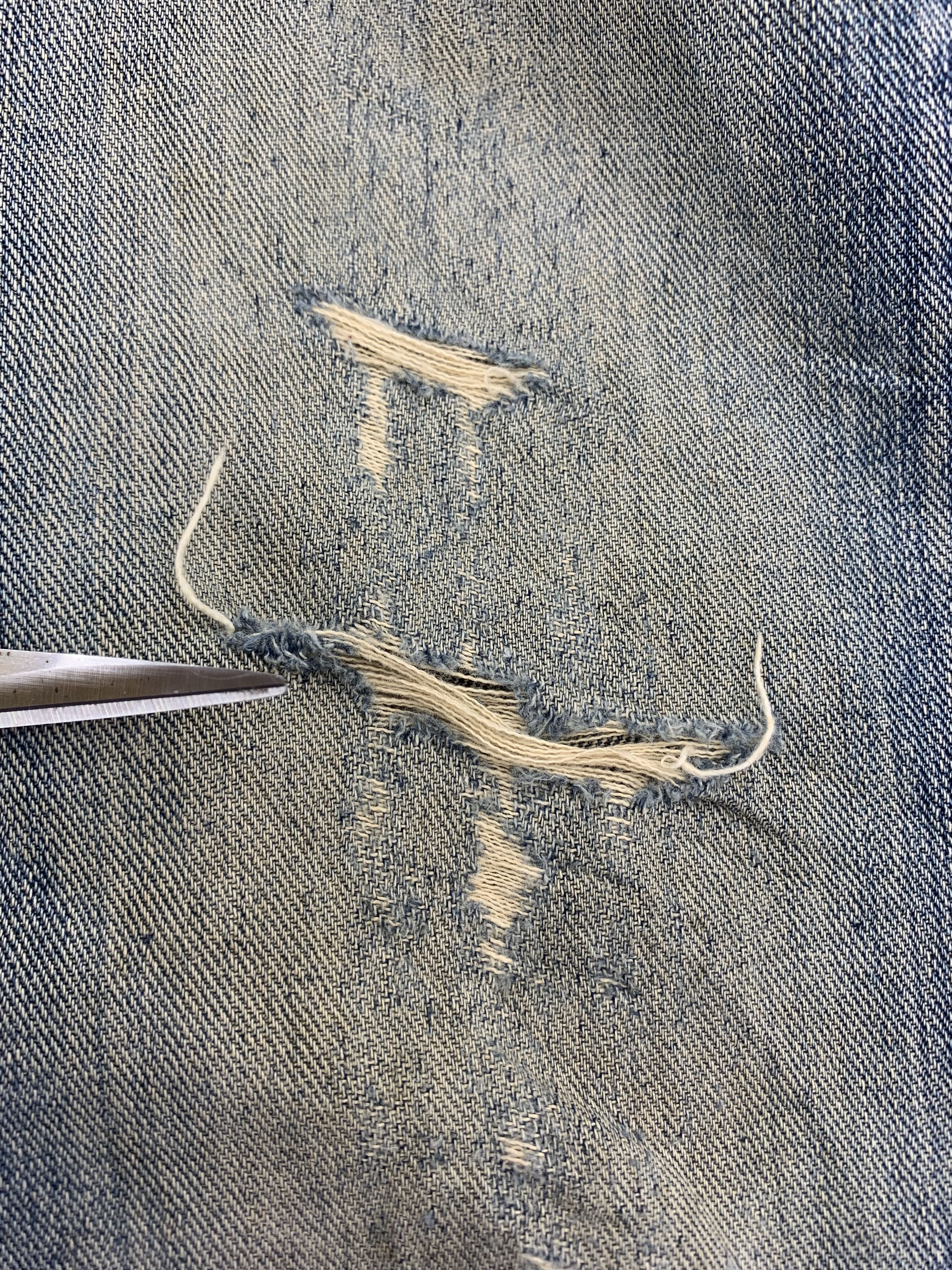 Lee Vintage Lee Denim 28x30.5 Distressed Size US 28 / EU 44 - 11 Thumbnail