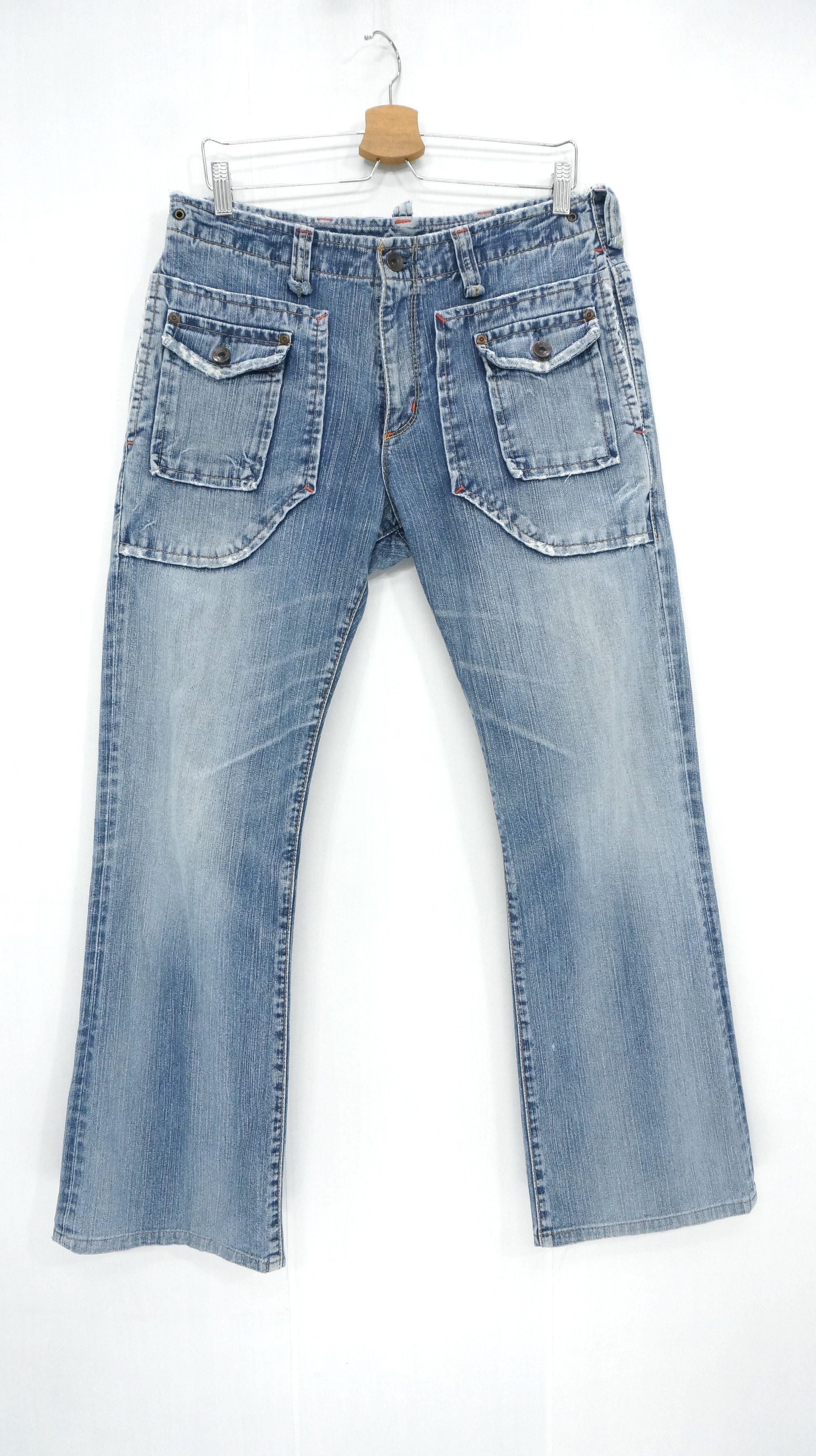 🔥🔥 EDWIN Vintage Flared Bush Blue Jeans